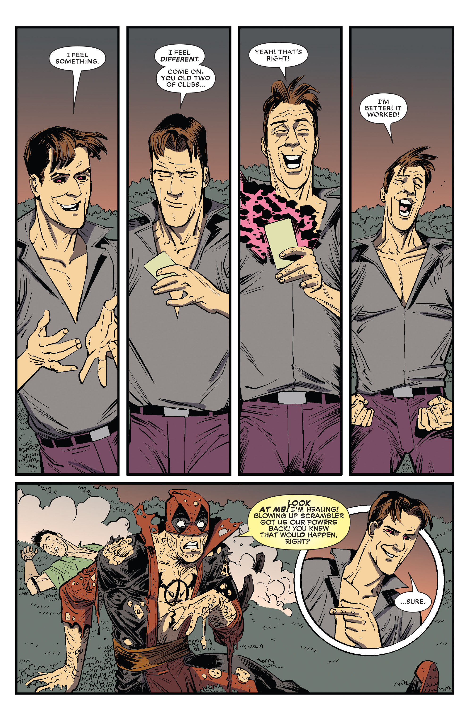 Read online Deadpool V Gambit comic -  Issue #5 - 15