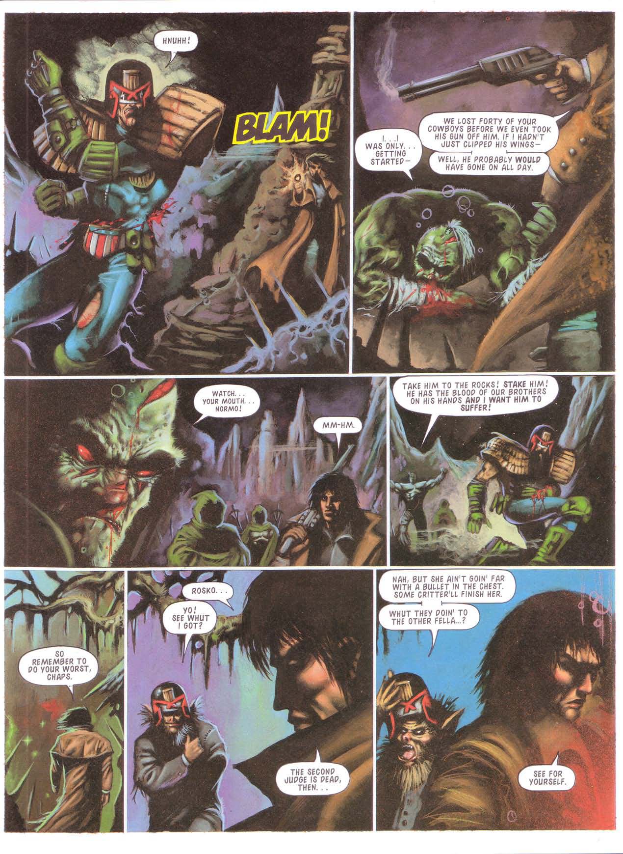 Read online Judge Dredd: Goodnight Kiss comic -  Issue # TPB - 54