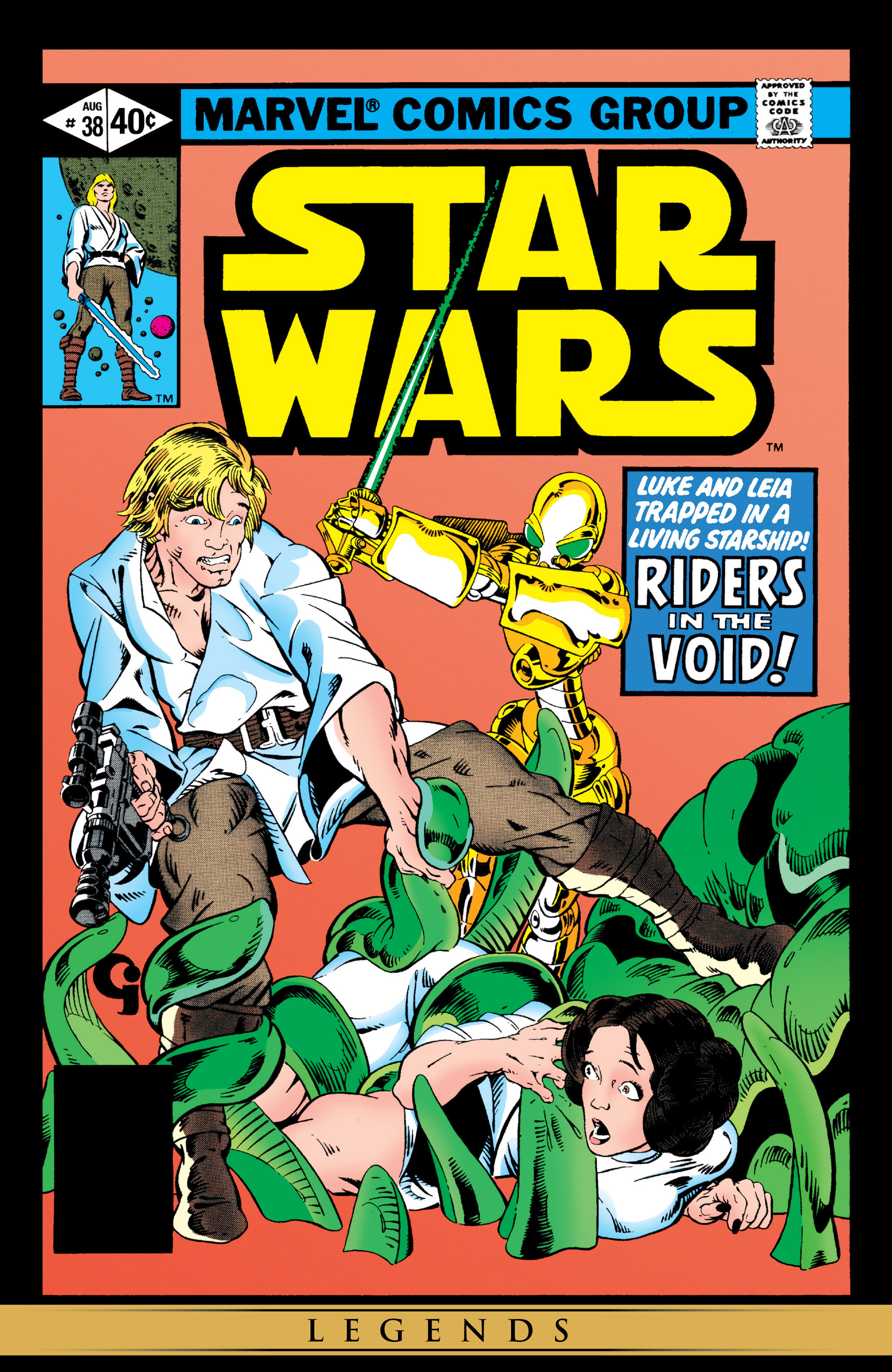 Read online Star Wars (1977) comic -  Issue #38 - 1