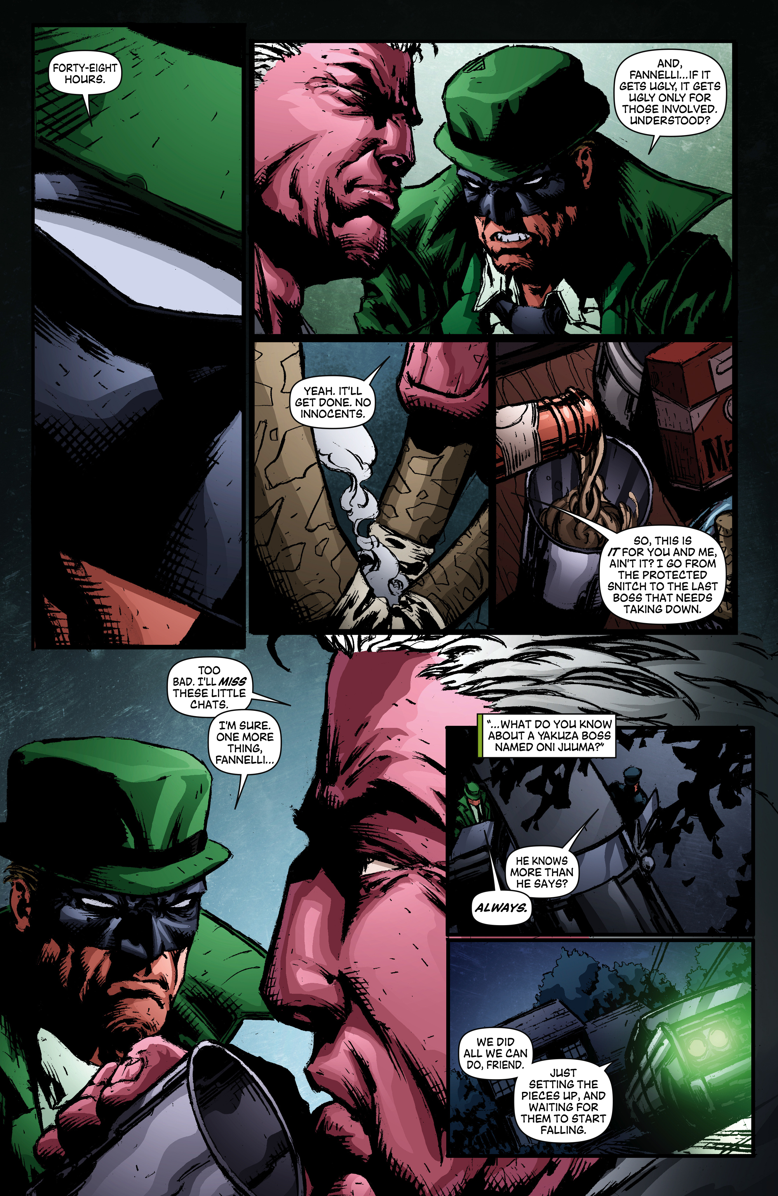 Read online Green Hornet: Blood Ties comic -  Issue #4 - 7