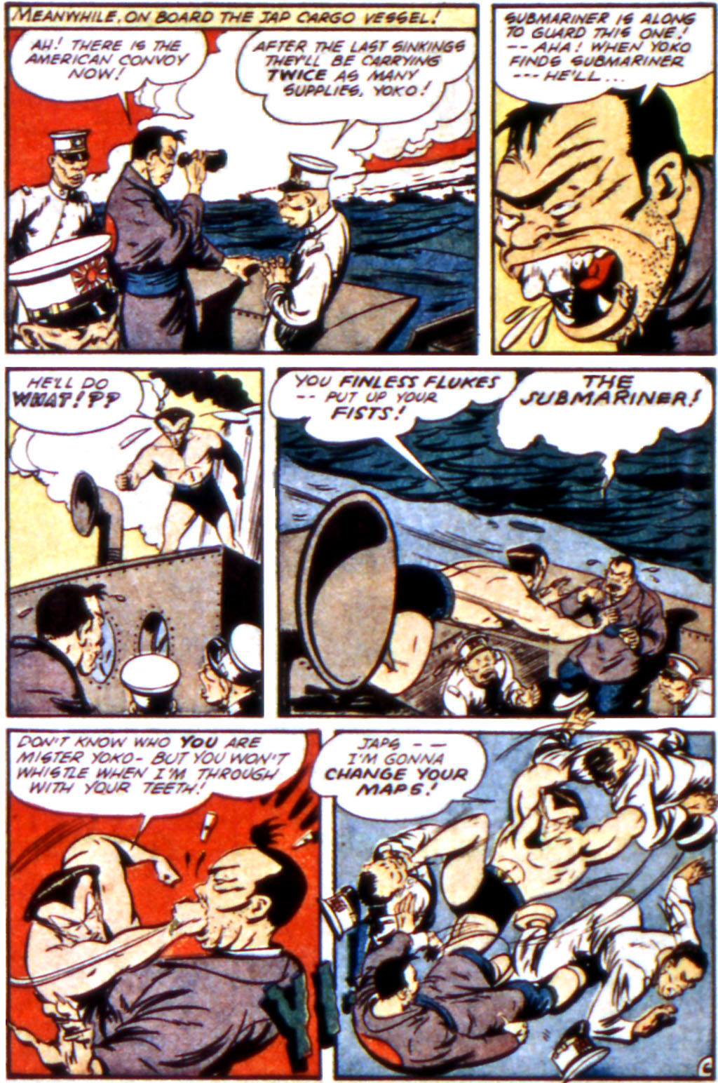 Read online Sub-Mariner Comics comic -  Issue #11 - 8