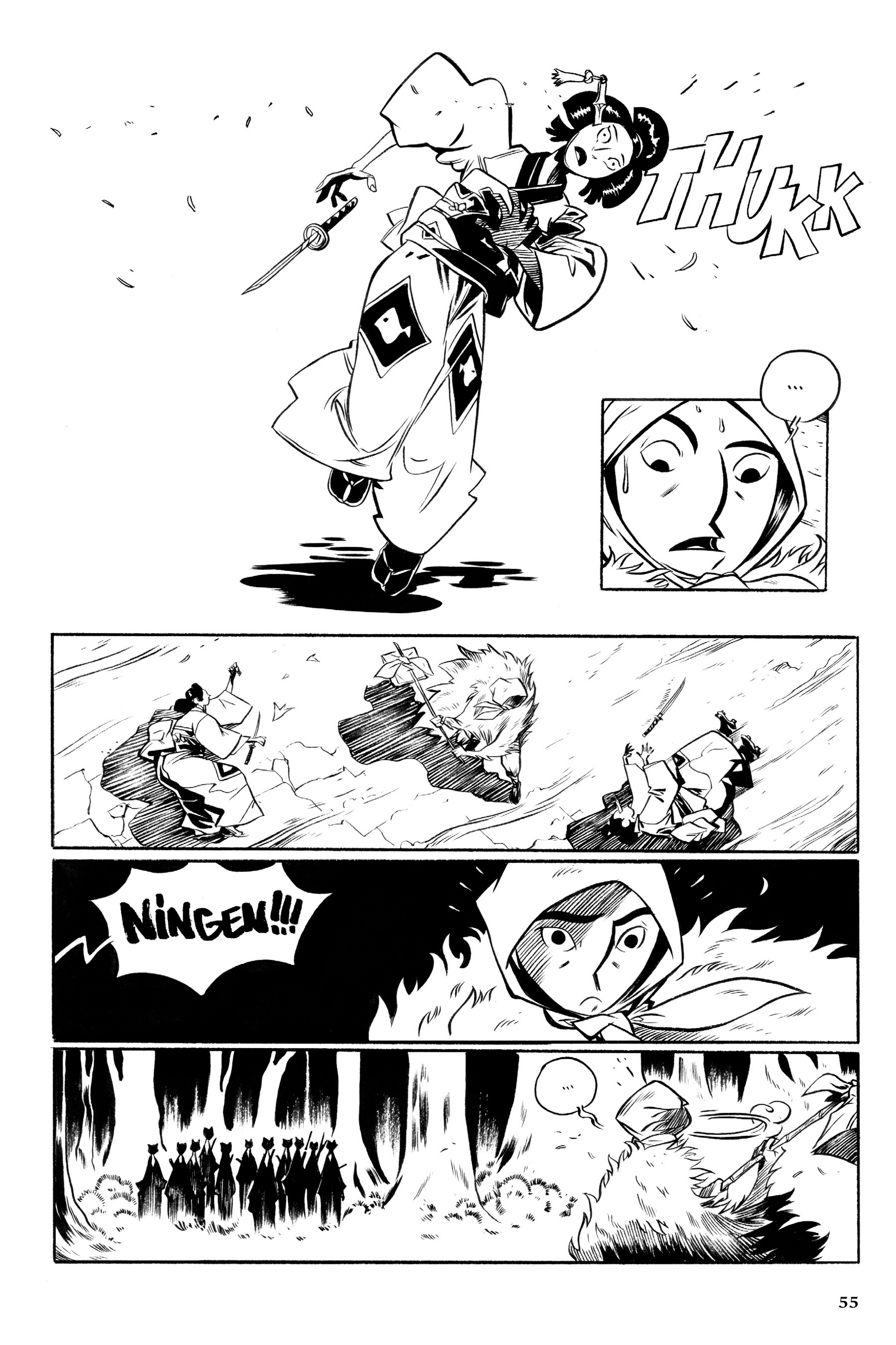 Read online Ningen's Nightmares comic -  Issue # TPB - 56