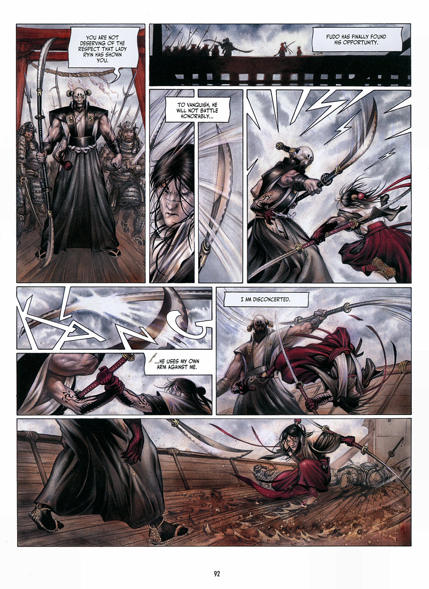 Read online Legend of the Scarlet Blades comic -  Issue # TPB - 93