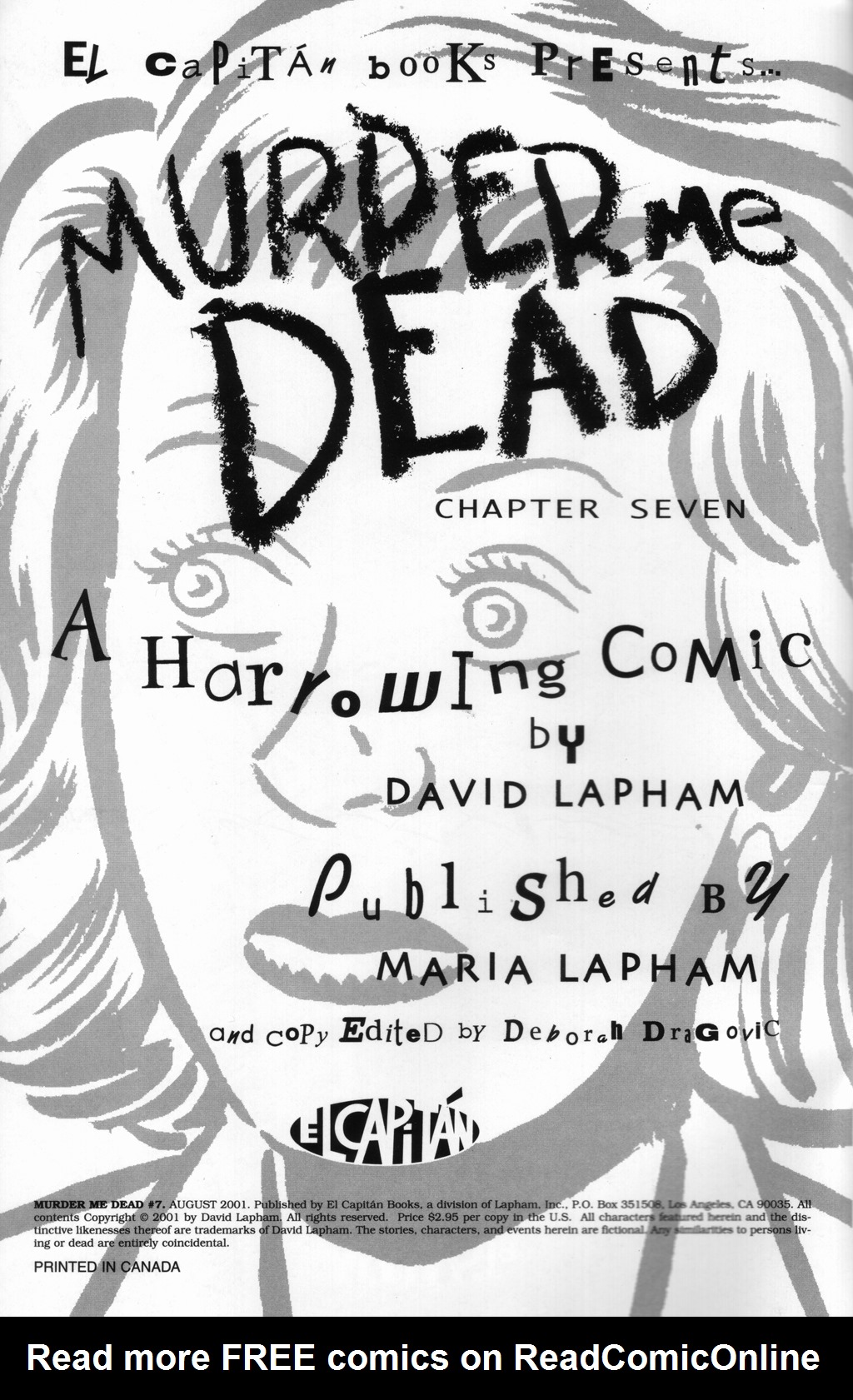 Read online Murder Me Dead comic -  Issue #7 - 2