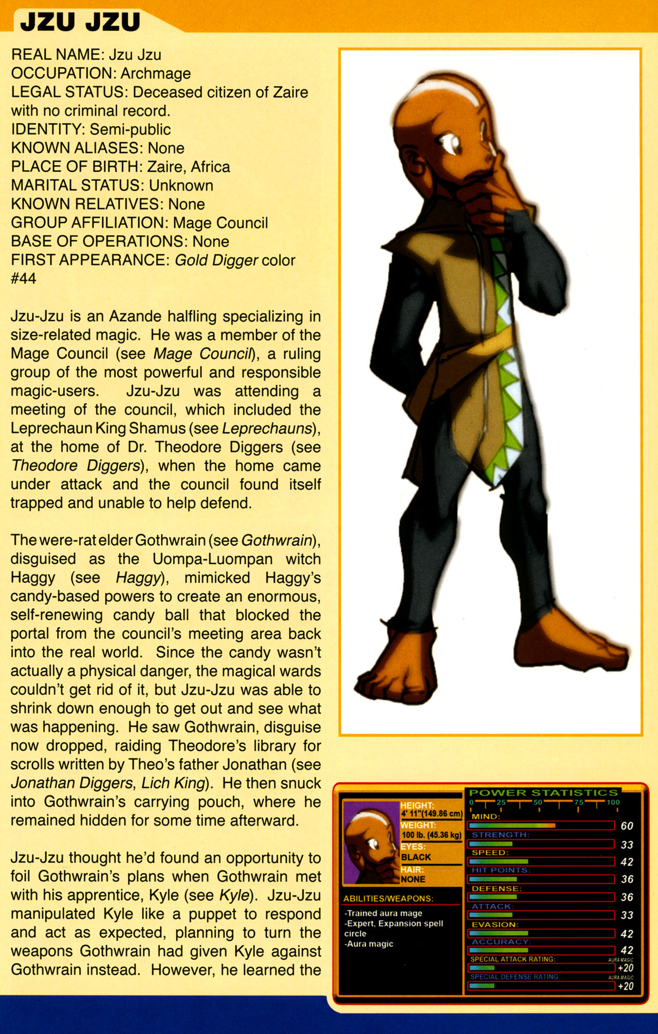Read online Gold Digger Sourcebook: The Official Handbook of the GD Universe comic -  Issue #7 - 23