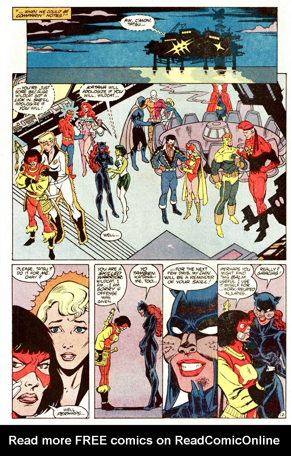 Read online The Outsiders (1985) comic -  Issue # _Special - 12