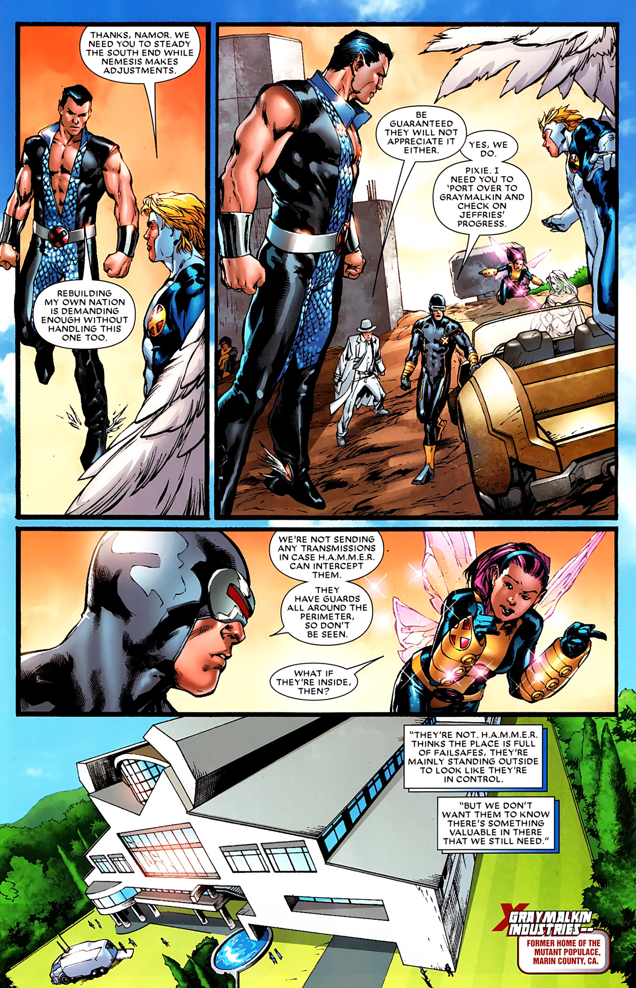 Read online X-Men Vs. Agents Of Atlas comic -  Issue #1 - 8