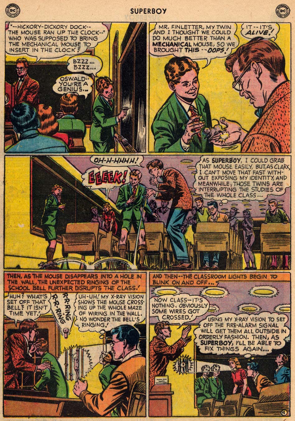 Read online Superboy (1949) comic -  Issue #13 - 33