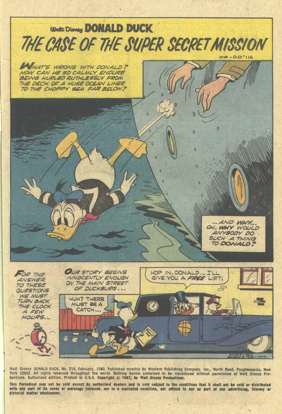 Read online Walt Disney's Donald Duck (1952) comic -  Issue #216 - 3