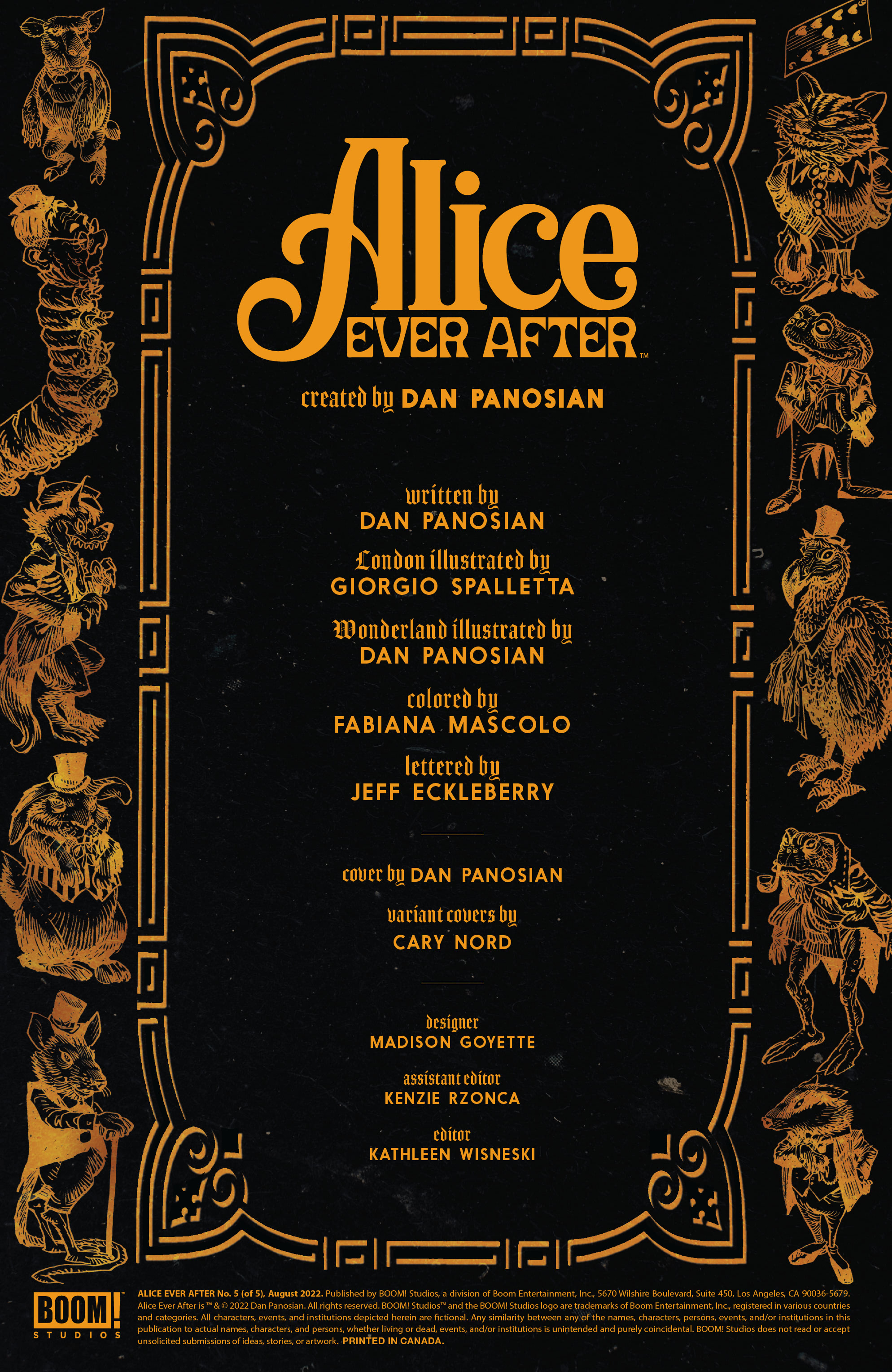 Read online Alice Ever After comic -  Issue #5 - 2