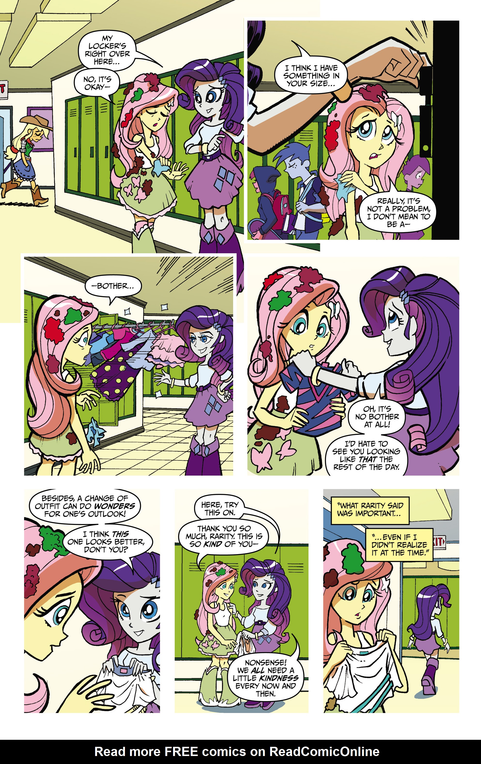 Read online My Little Pony: Equestria Girls comic -  Issue # TPB - 16