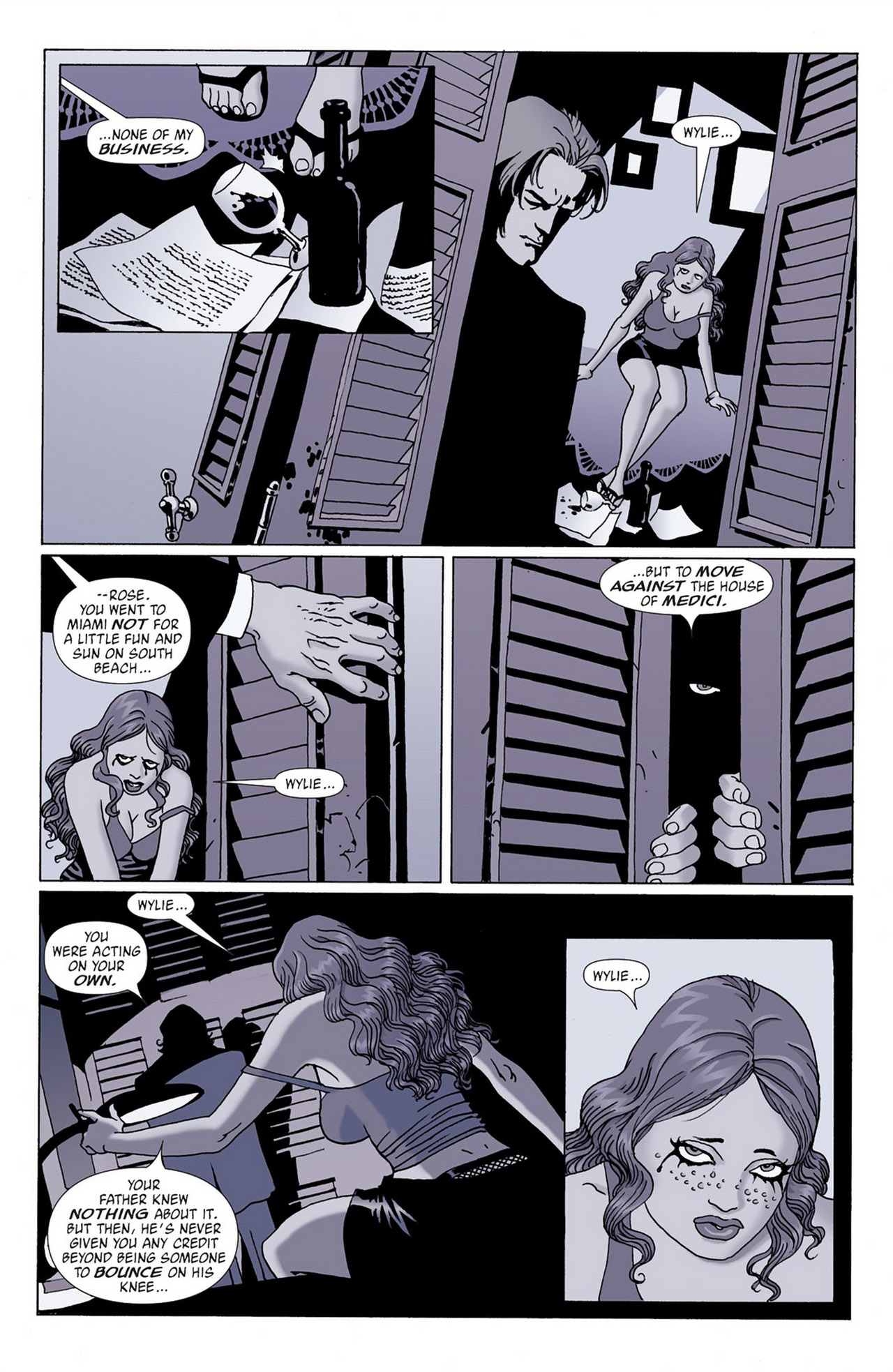 Read online 100 Bullets comic -  Issue #57 - 13