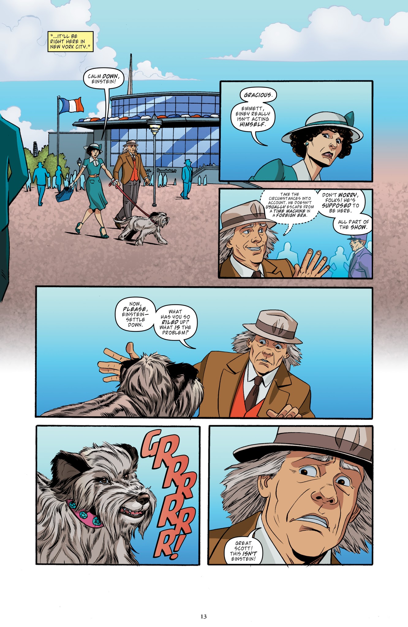 Read online Back to the Future: Tales from the Time Train comic -  Issue #3 - 15