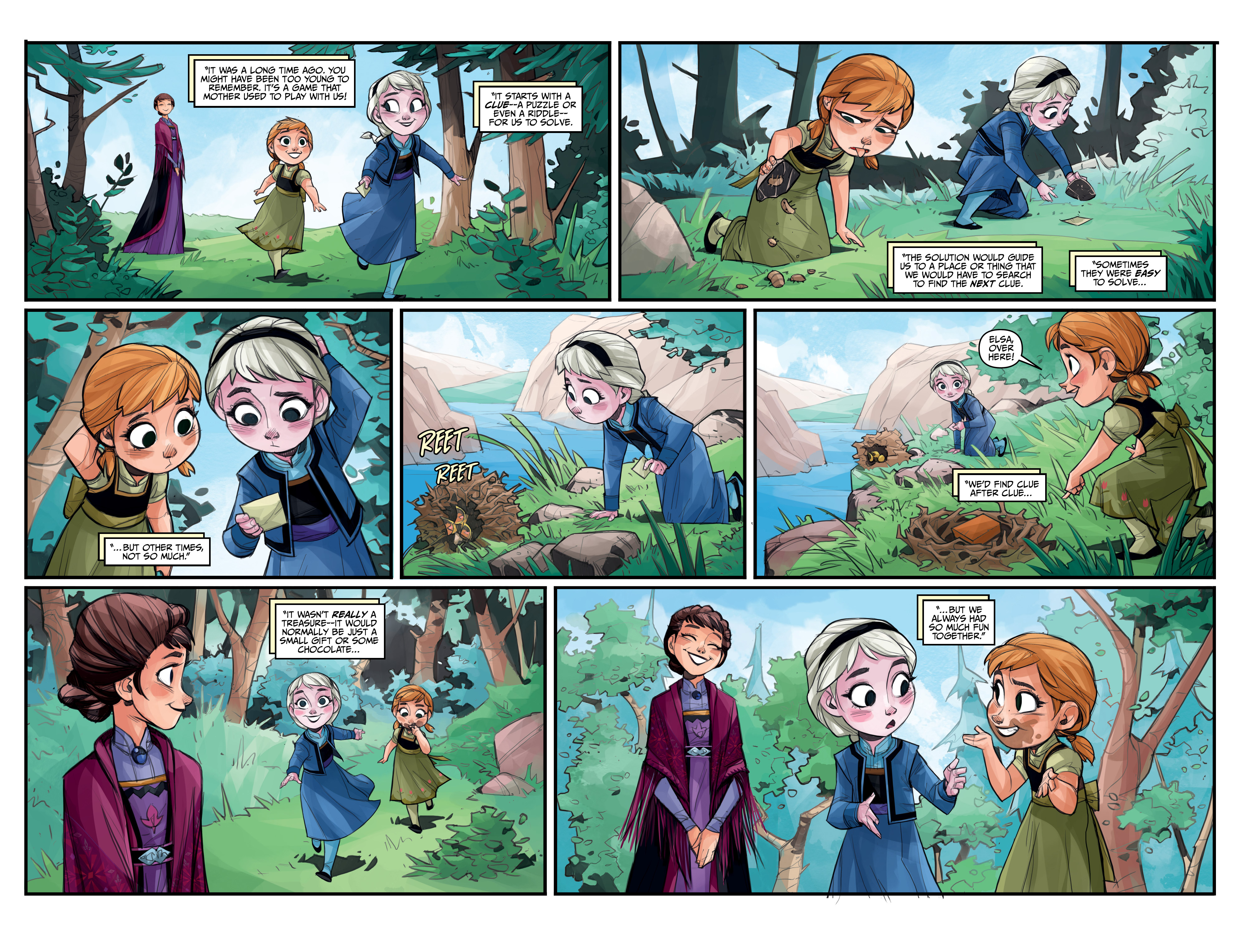 Read online Disney Frozen: True Treasure comic -  Issue #1 - 14