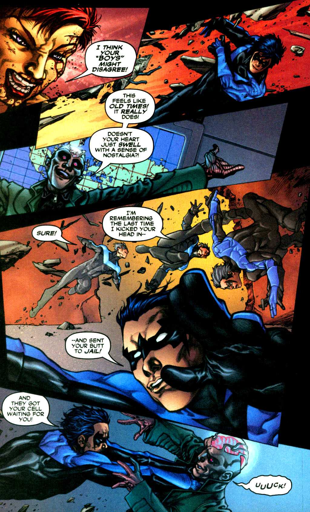 Read online Outsiders (2003) comic -  Issue #15 - 16