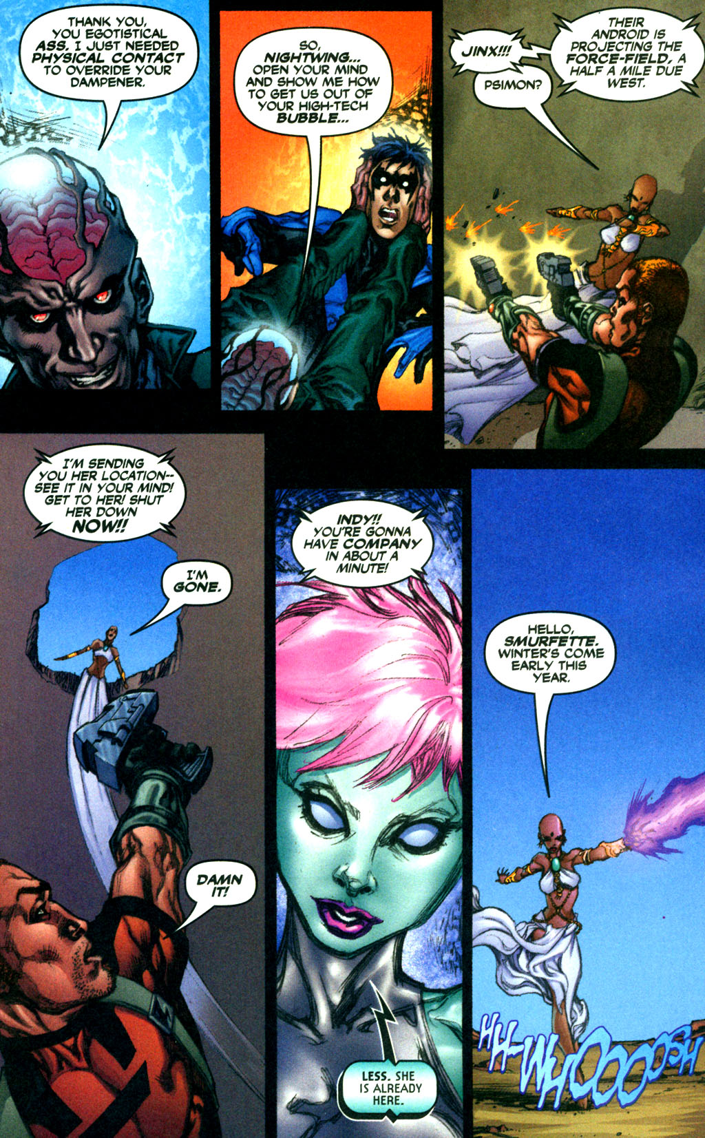 Read online Outsiders (2003) comic -  Issue #15 - 17