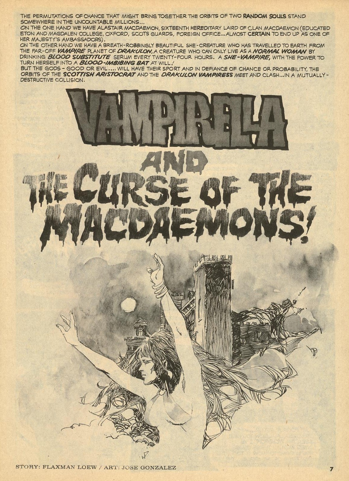 Read online Vampirella (1969) comic -  Issue #28 - 7