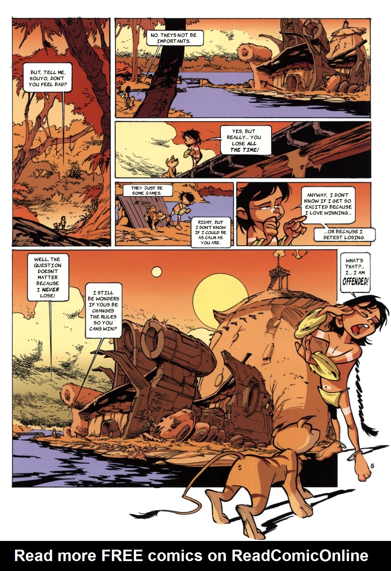 Read online Nävis comic -  Issue #5 - 9