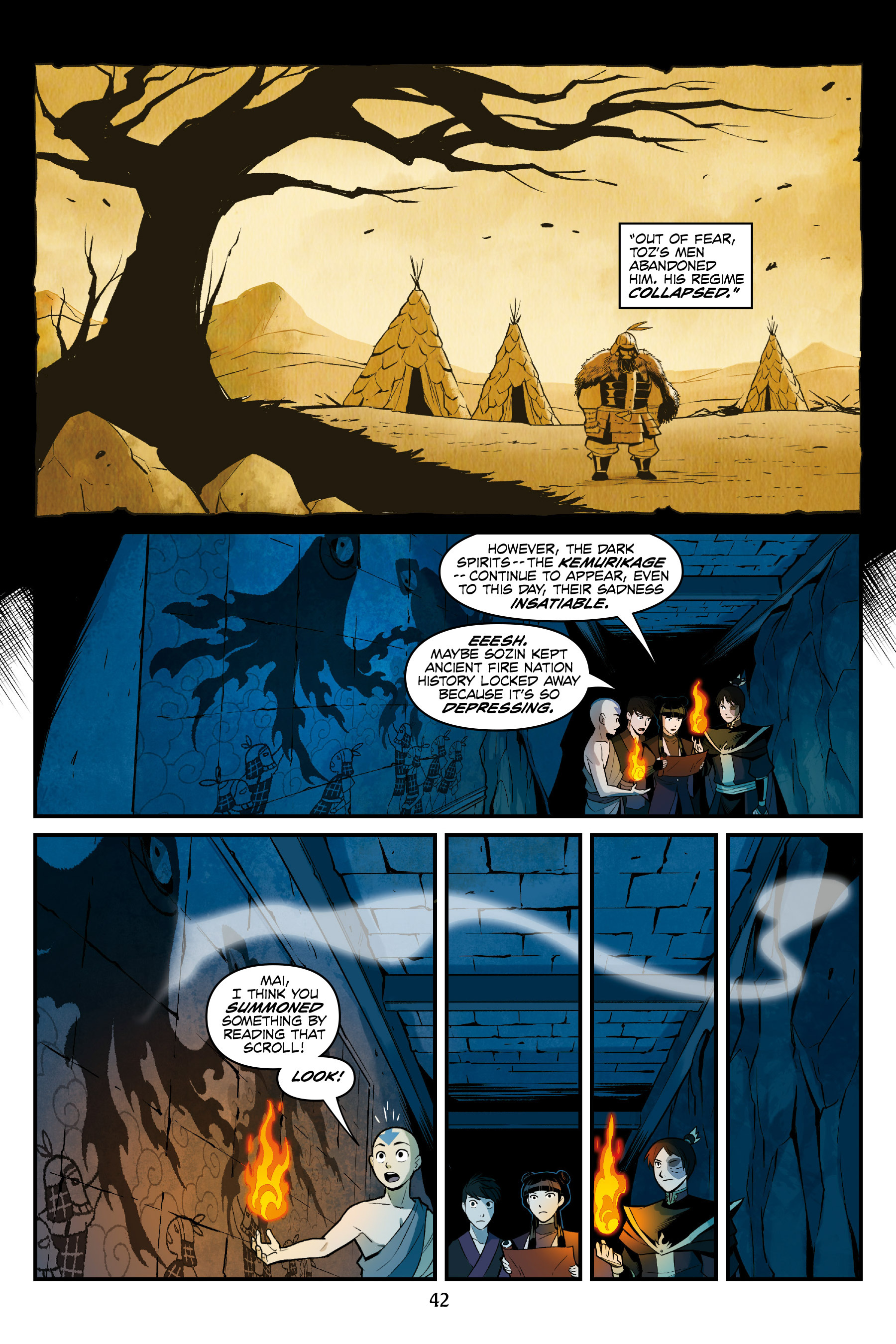 Read online Nickelodeon Avatar: The Last Airbender - Smoke and Shadow comic -  Issue # Part 2 - 44