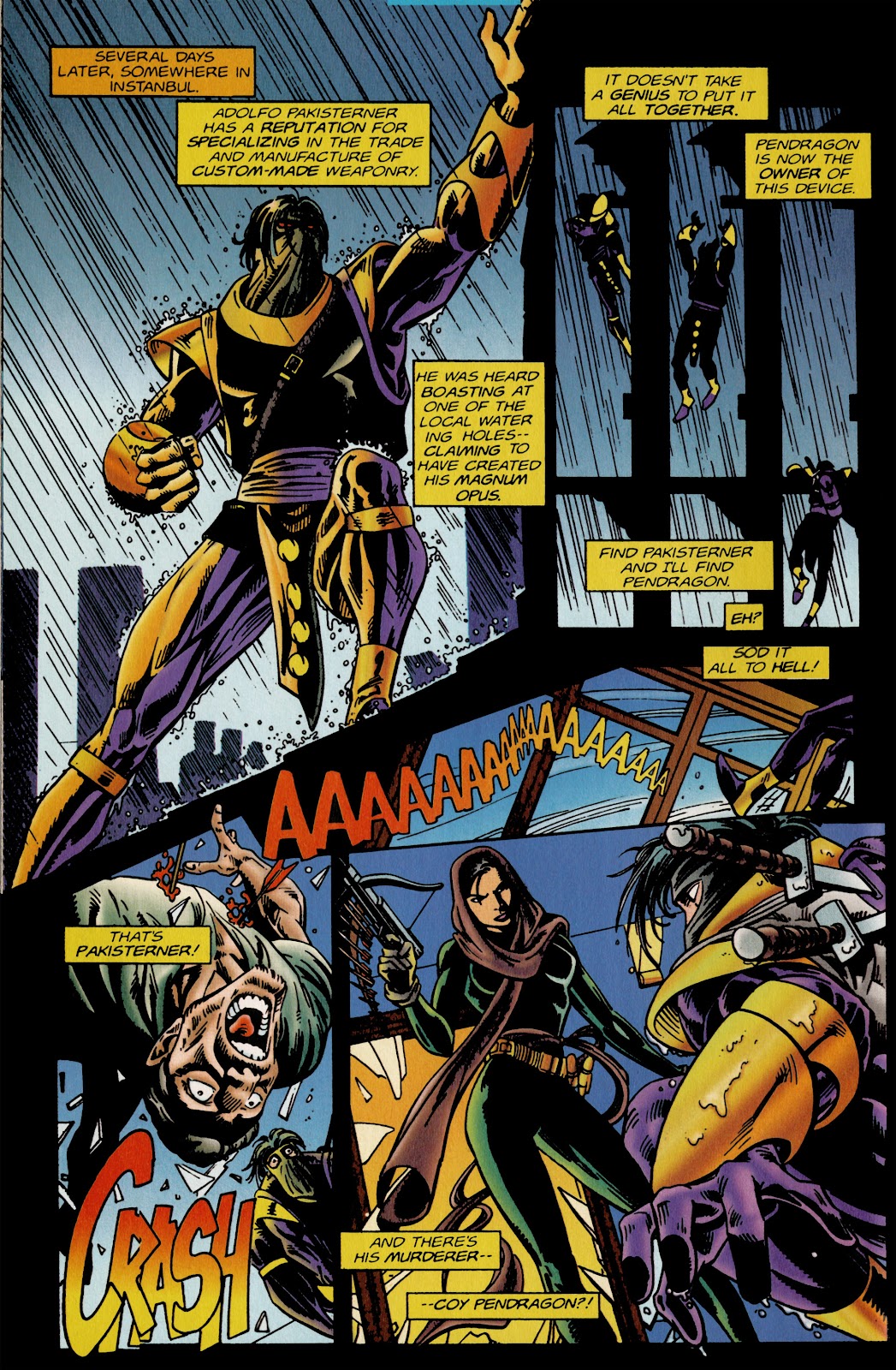 Ninjak (1994) issue 22 - Page 9