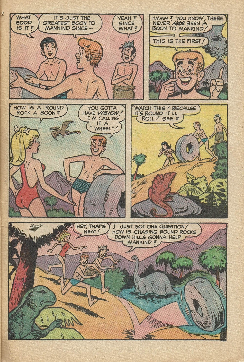 Read online Archie's TV Laugh-Out comic -  Issue #10 - 44