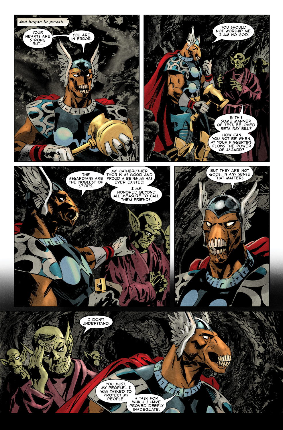 Read online Secret Invasion Aftermath: Beta Ray Bill - The Green of Eden comic -  Issue # Full - 19