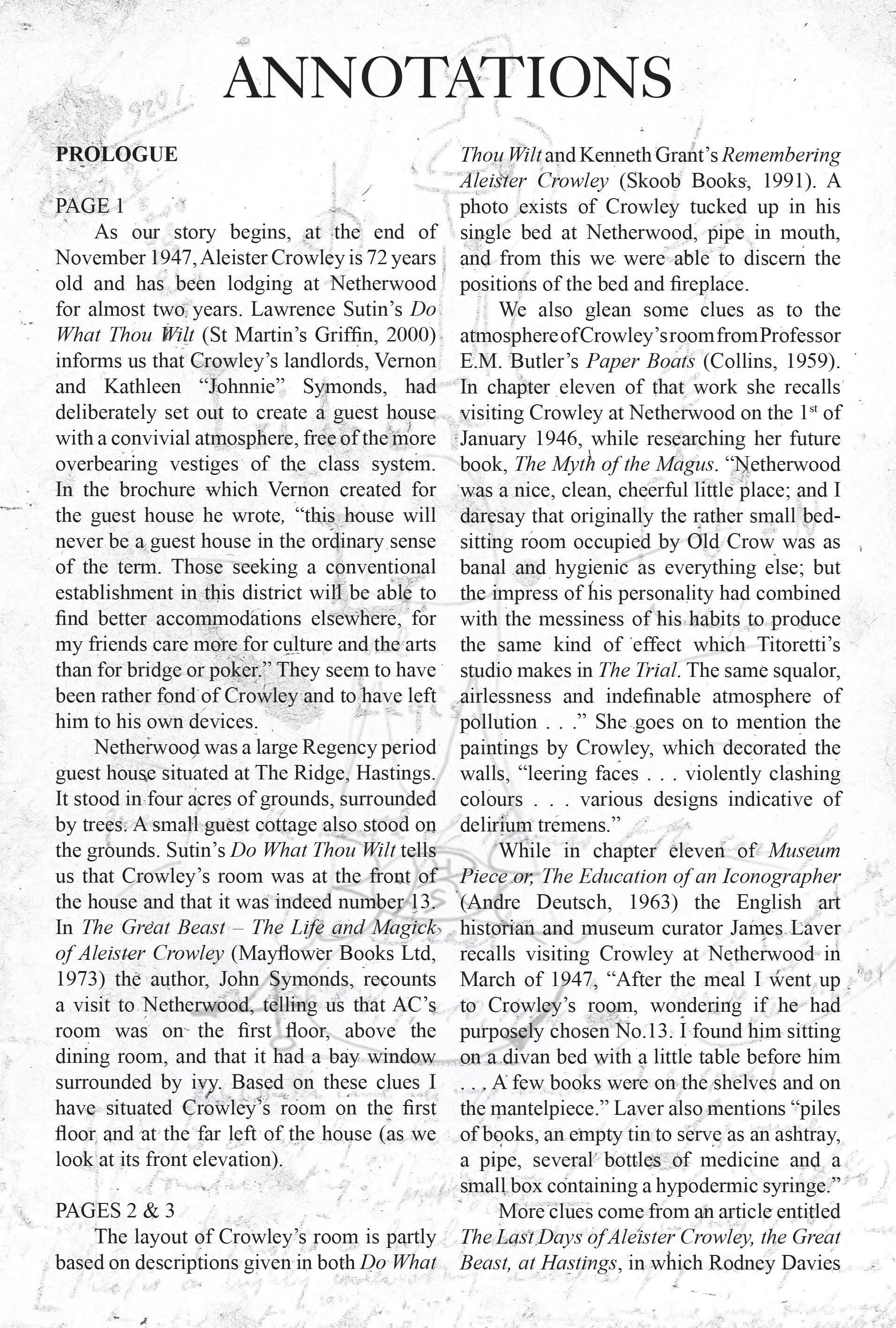 Read online Aleister Crowley: Wandering the Waste comic -  Issue # TPB - 118