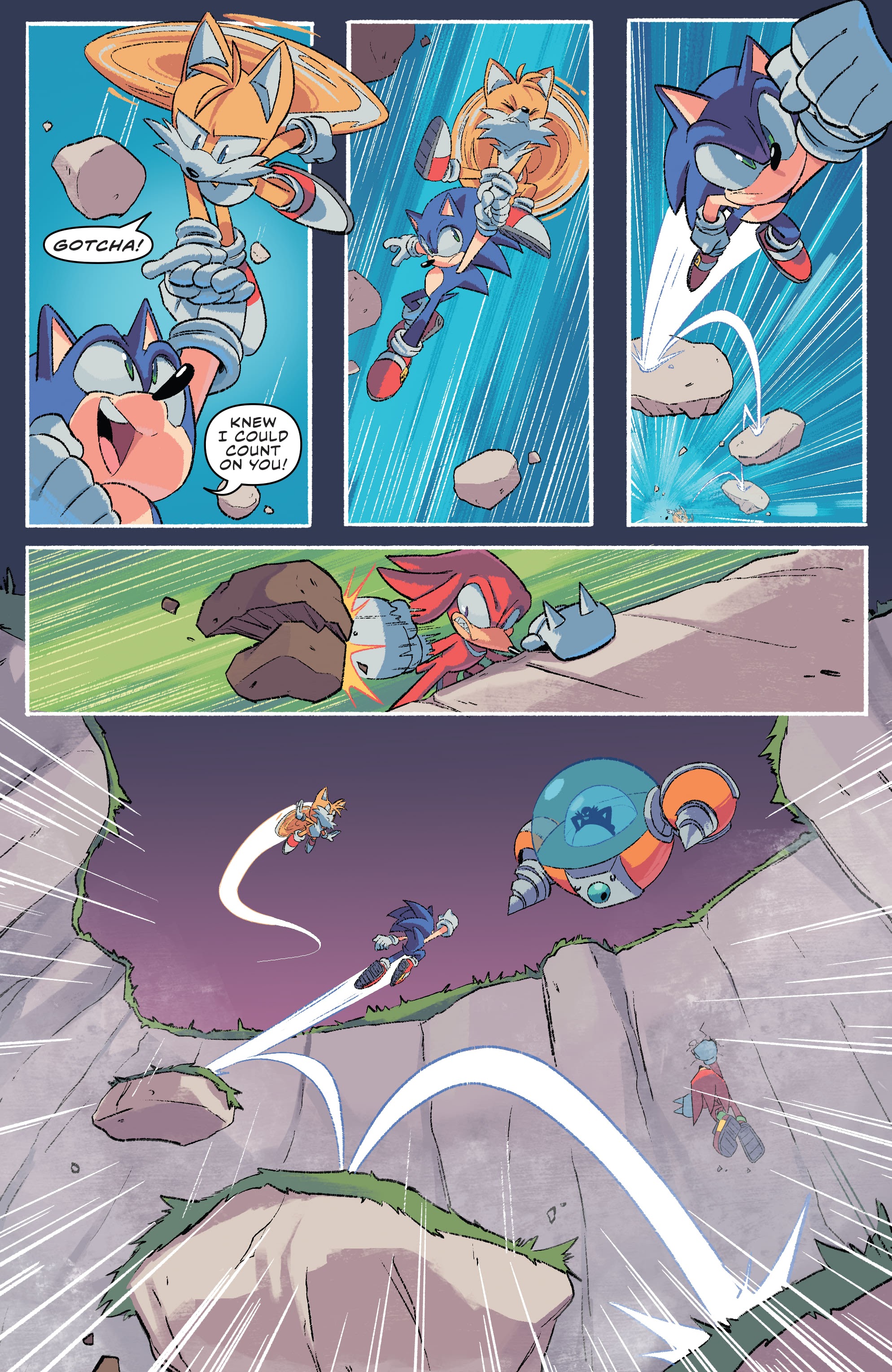 Read online Free Comic Book Day 2022 comic -  Issue # Sonic the Hedgehog - 12
