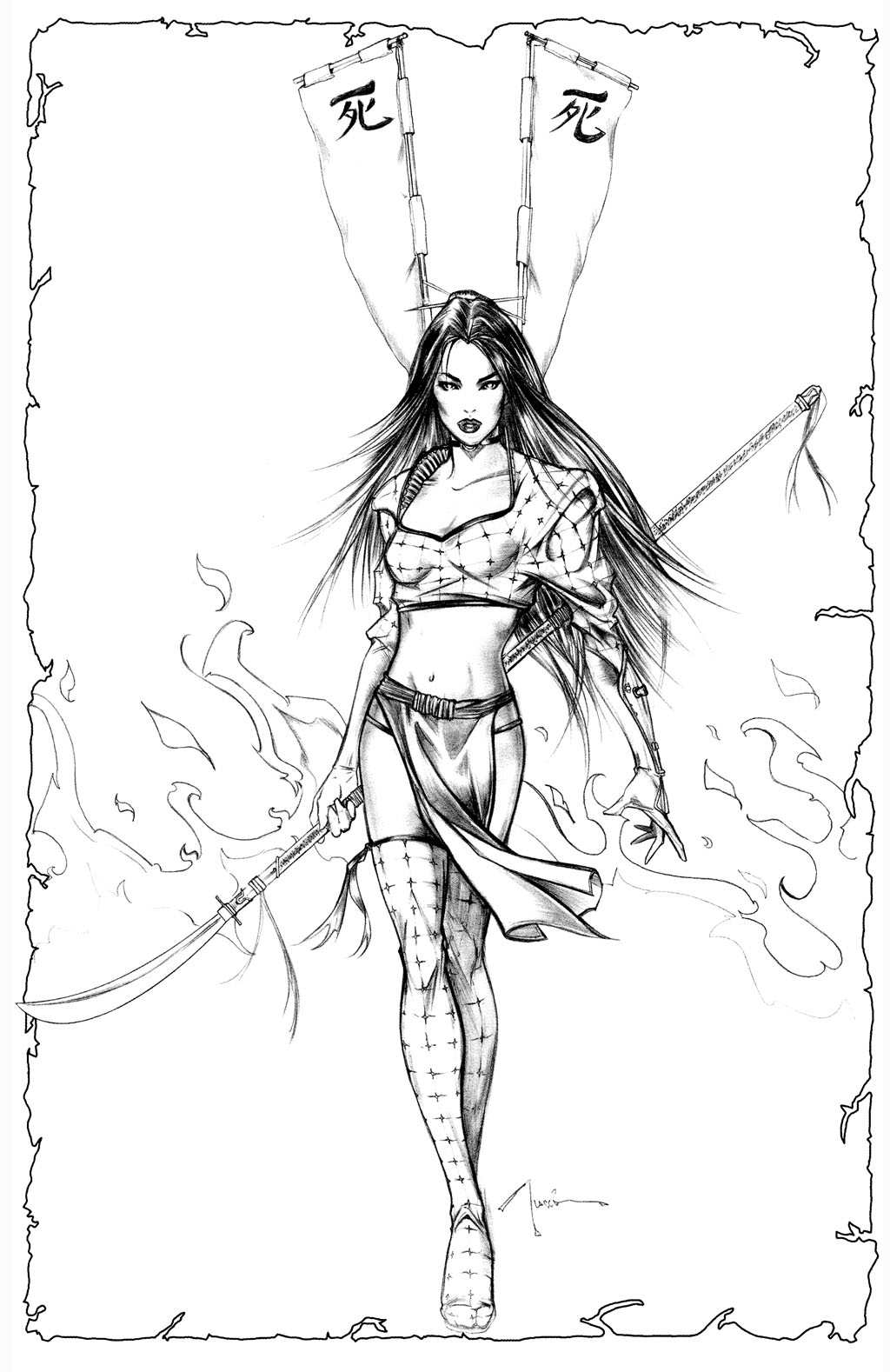 Read online Shi: The Illustrated Warrior comic -  Issue #2 - 7