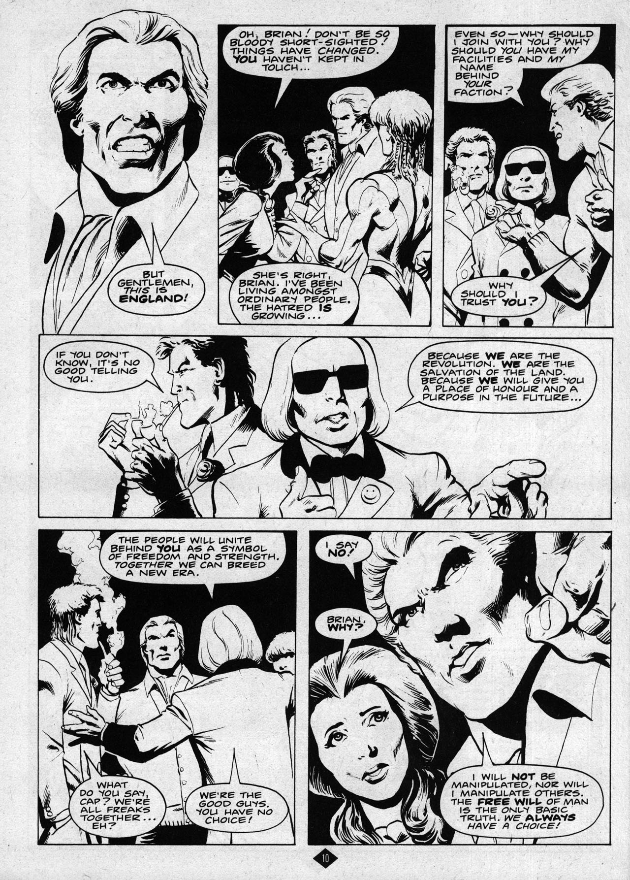 Read online Captain Britain (1985) comic -  Issue #8 - 10