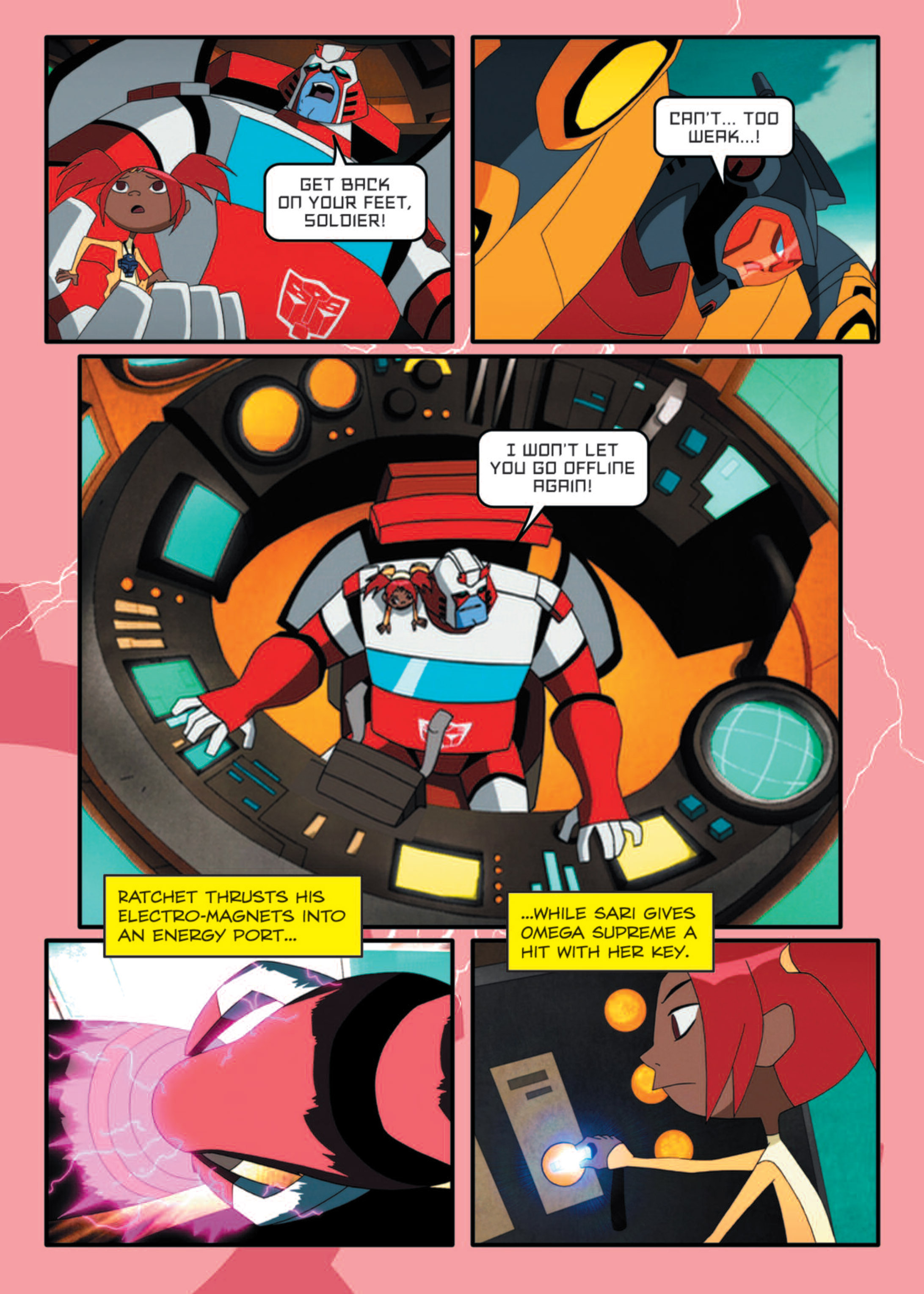 Read online Transformers Animated comic -  Issue #13 - 105