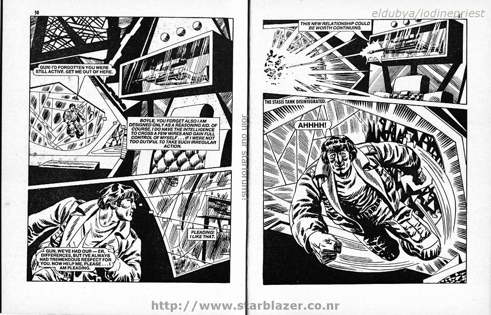 Read online Starblazer comic -  Issue #197 - 27