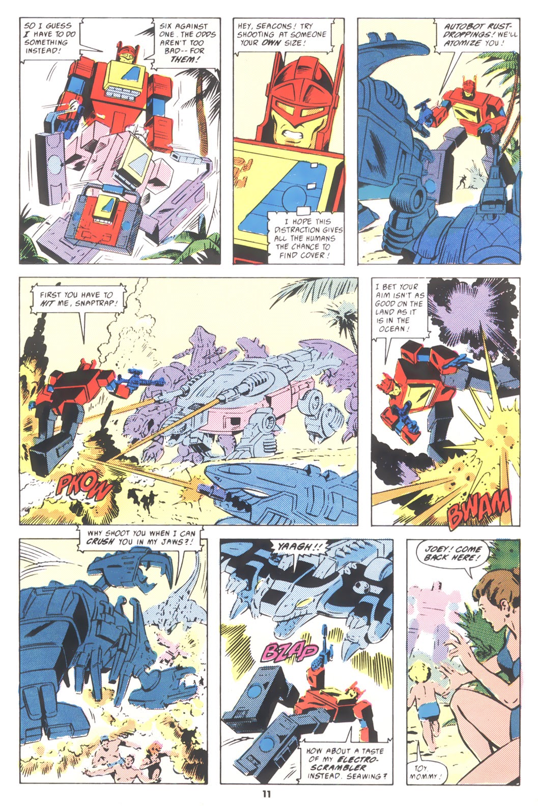 Read online The Transformers (UK) comic -  Issue #195 - 10