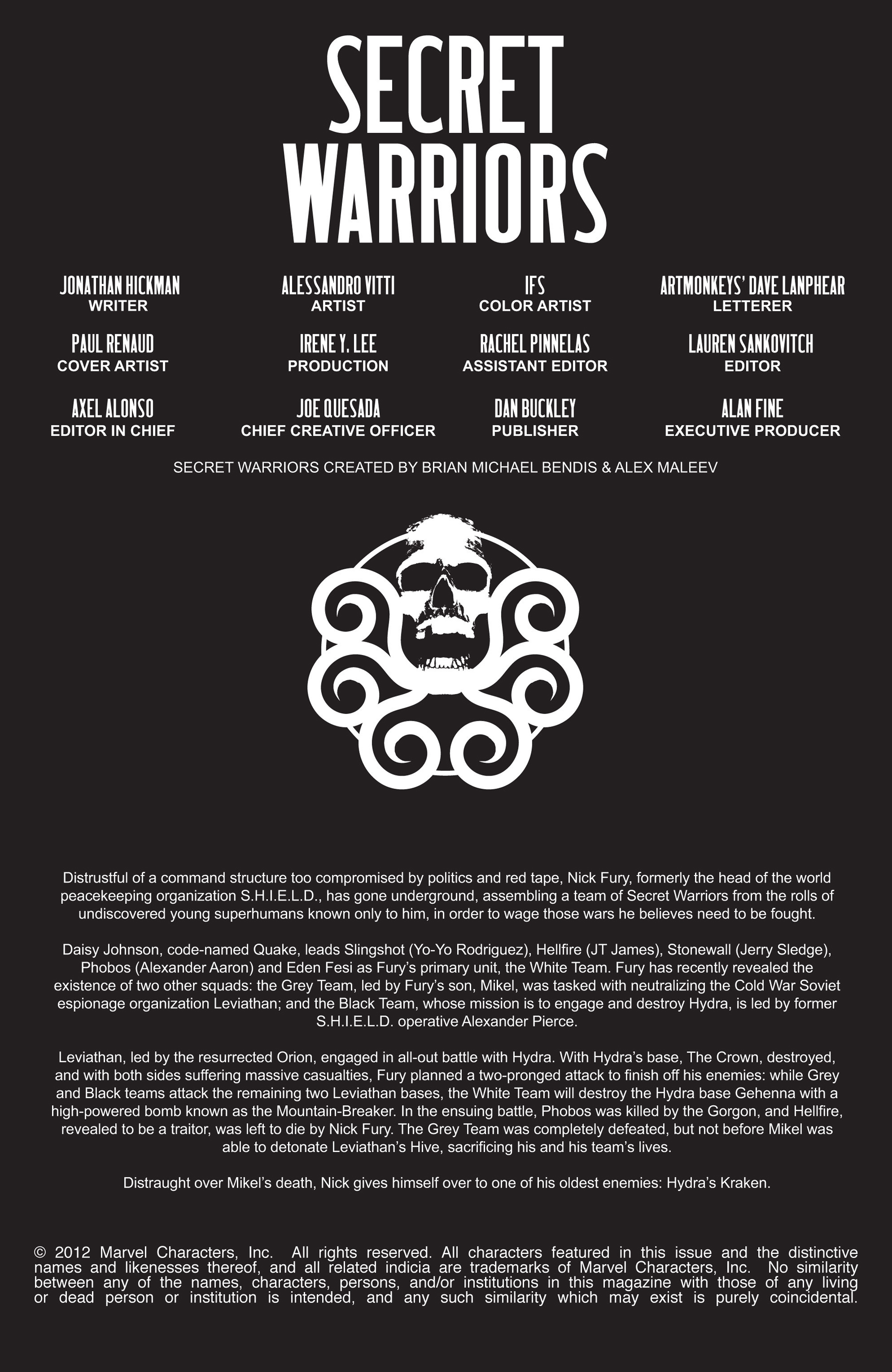 Read online Secret Warriors comic -  Issue #25 - 5