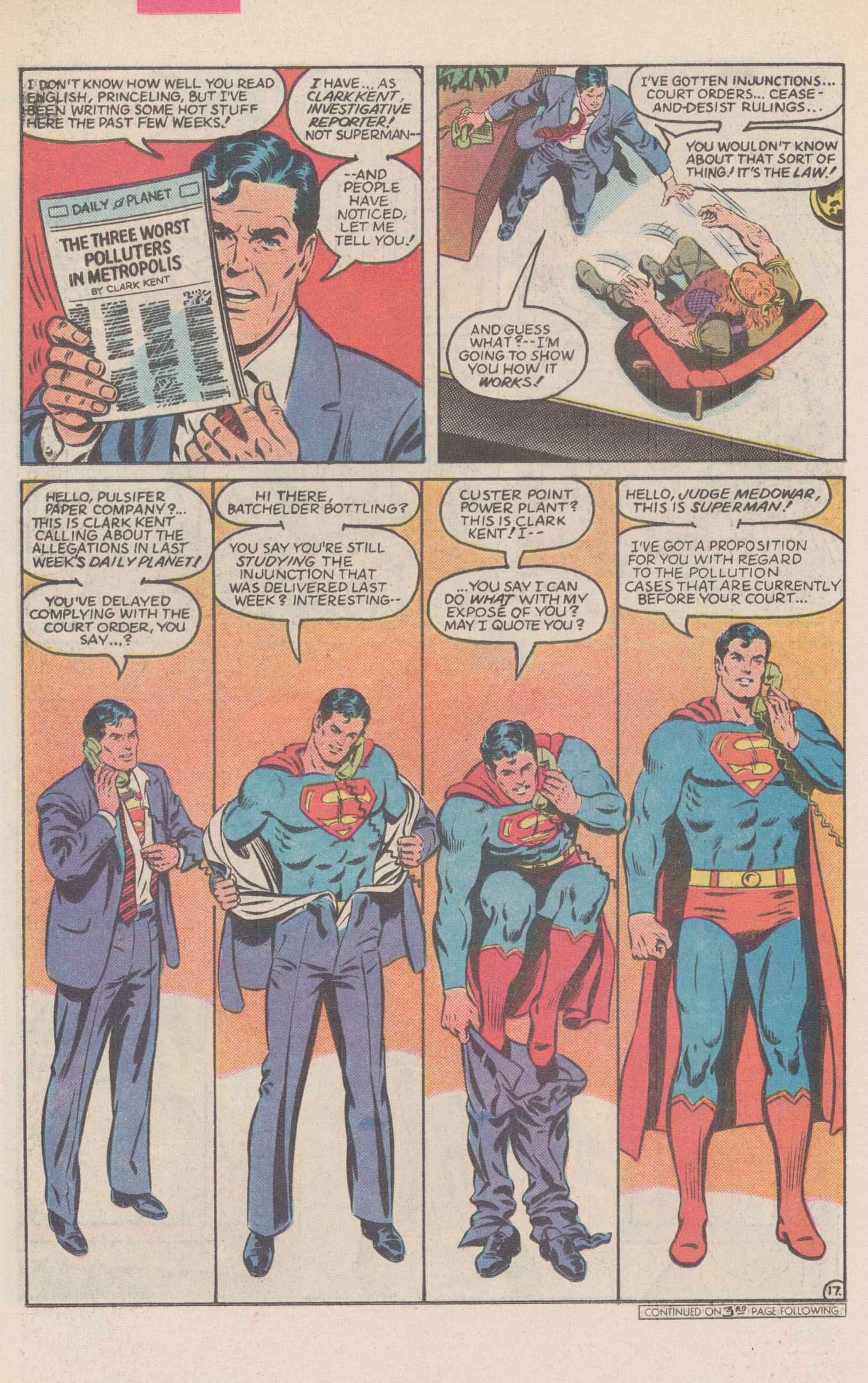 Read online Superman (1939) comic -  Issue #394 - 21