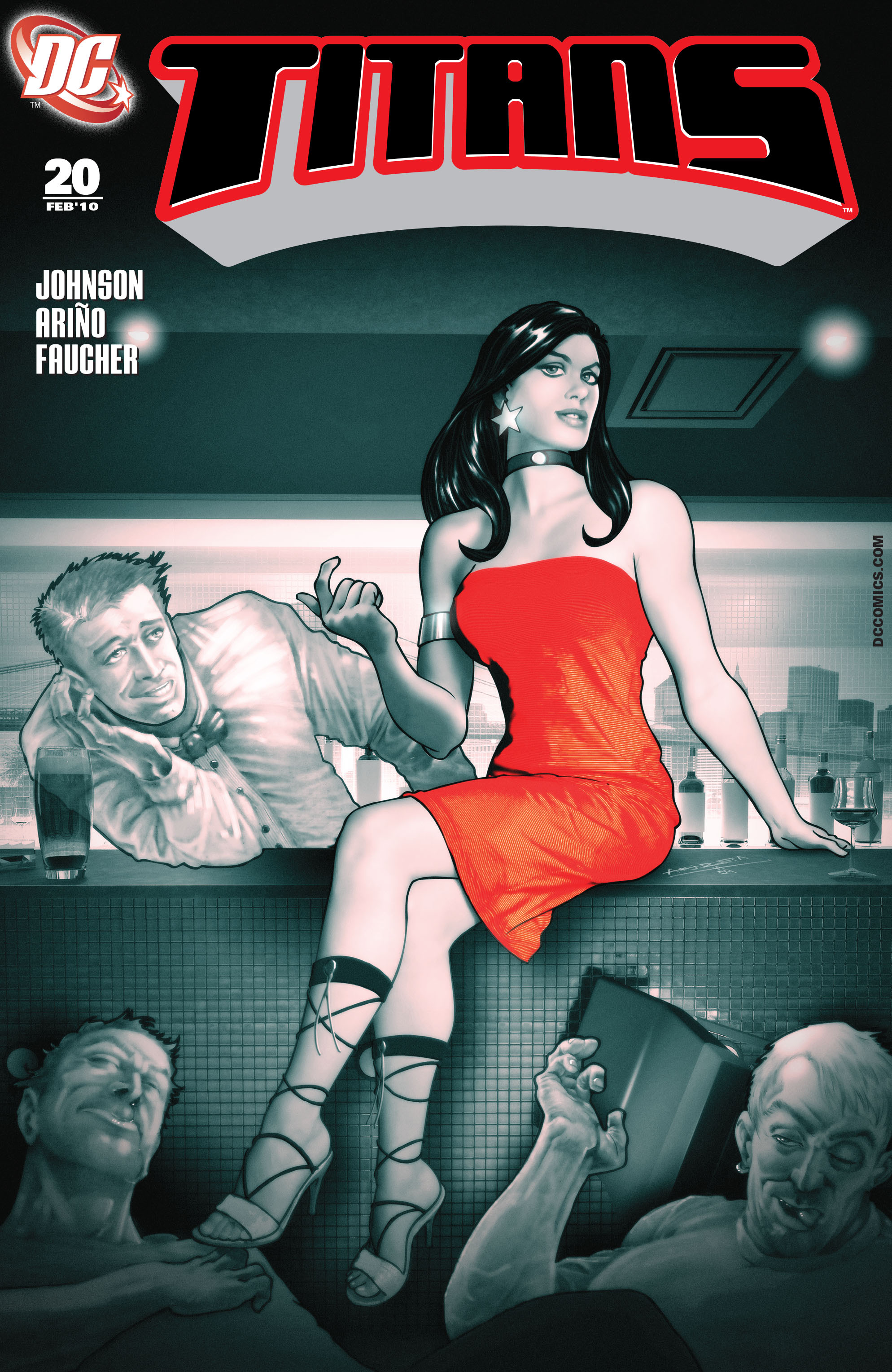 Read online Titans (2008) comic -  Issue #20 - 1