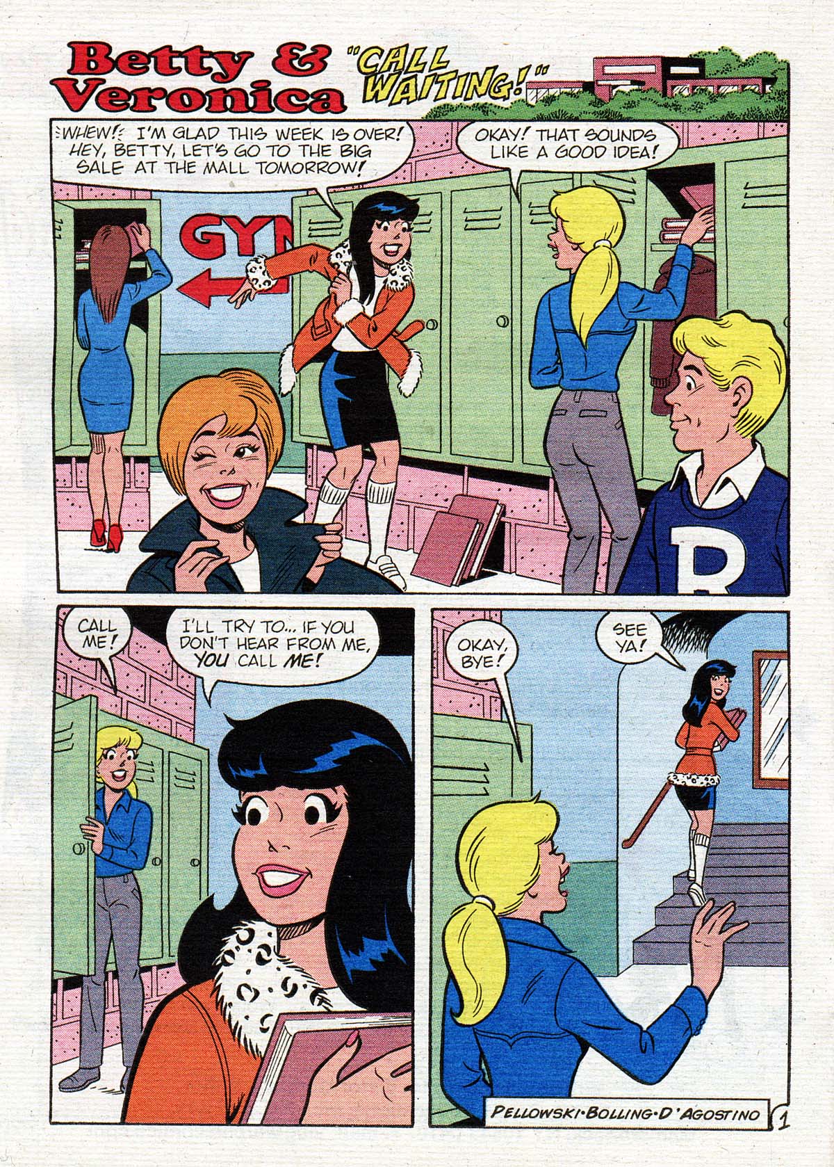 Read online Betty and Veronica Digest Magazine comic -  Issue #144 - 93