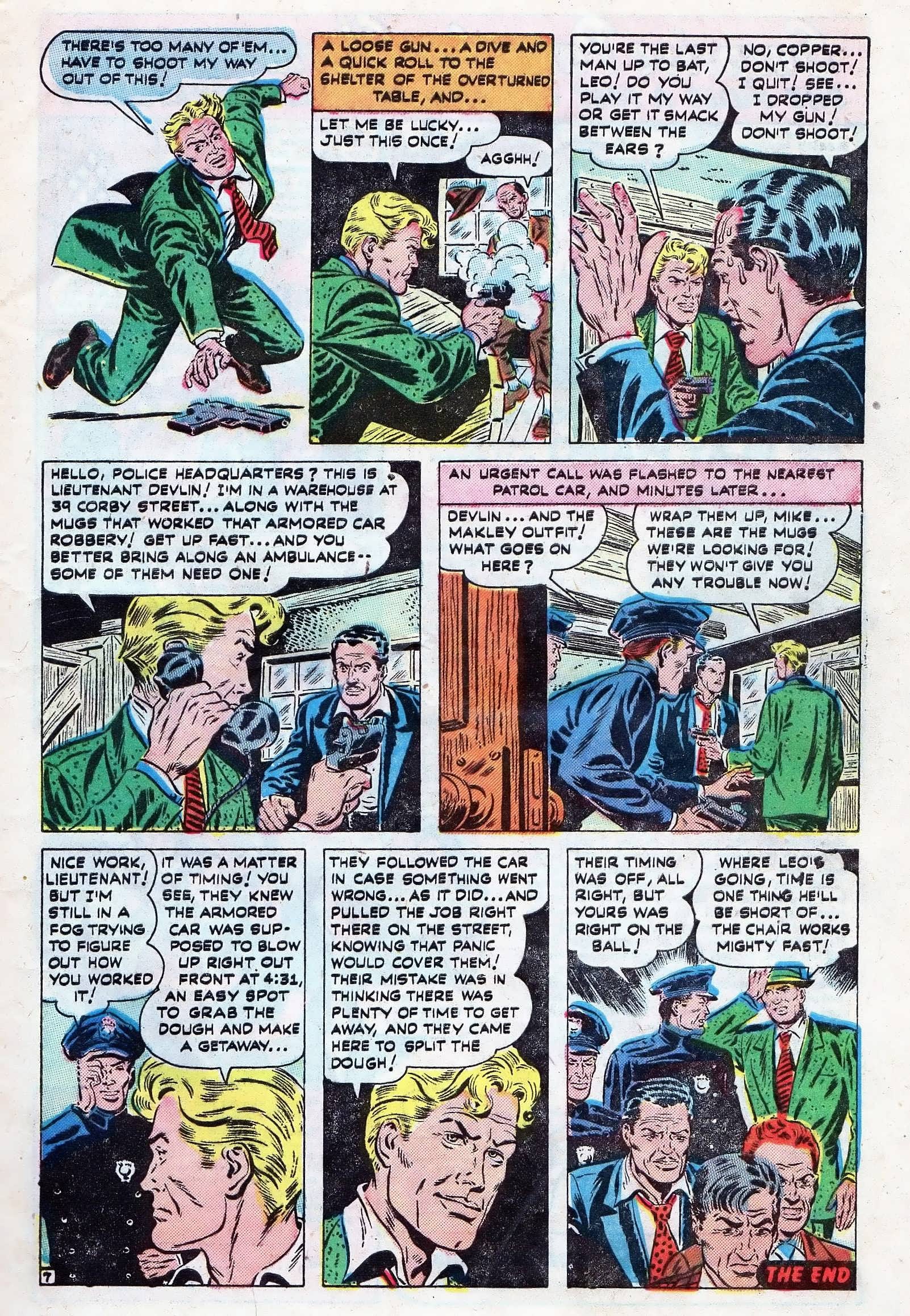 Read online Crime Cases Comics (1950) comic -  Issue #24 - 9