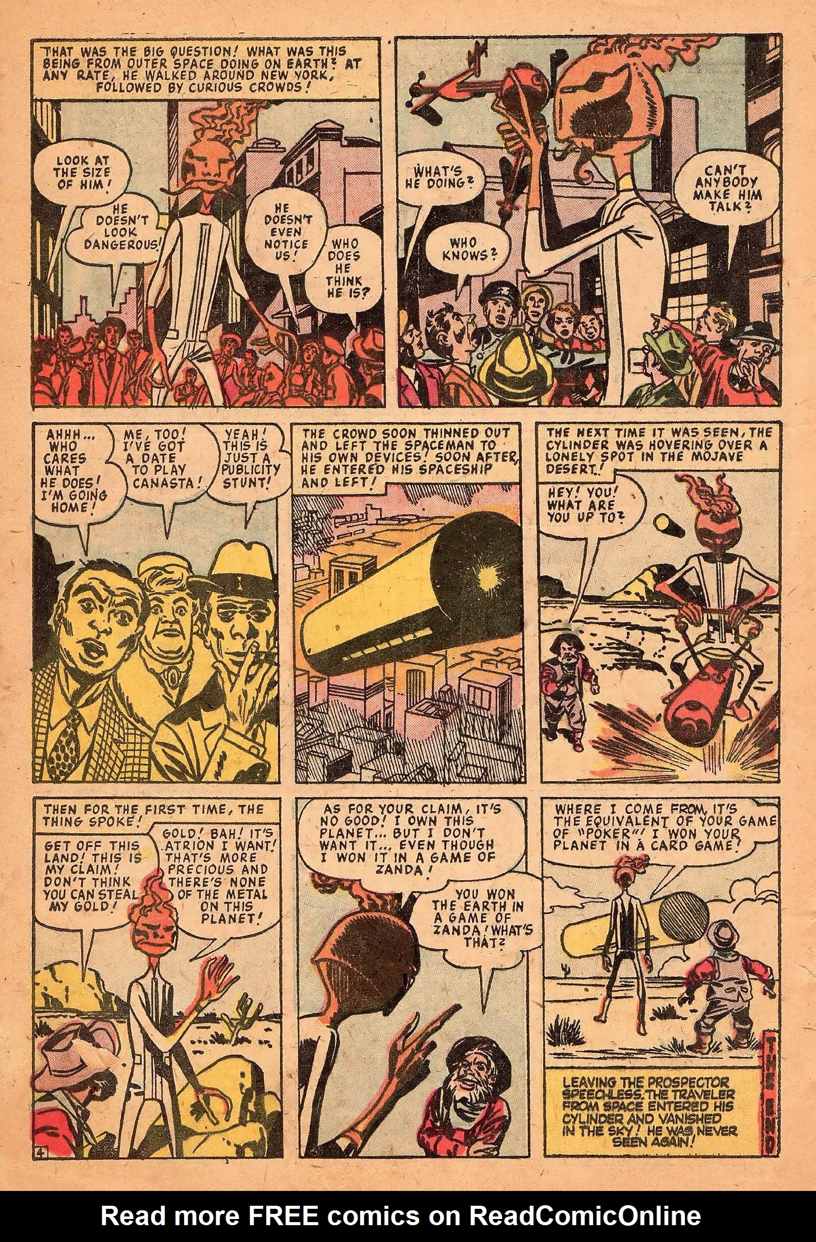 Read online Strange Tales of the Unusual comic -  Issue #7 - 31