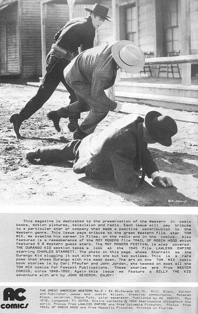 Read online Great American Western comic -  Issue #3 - 2