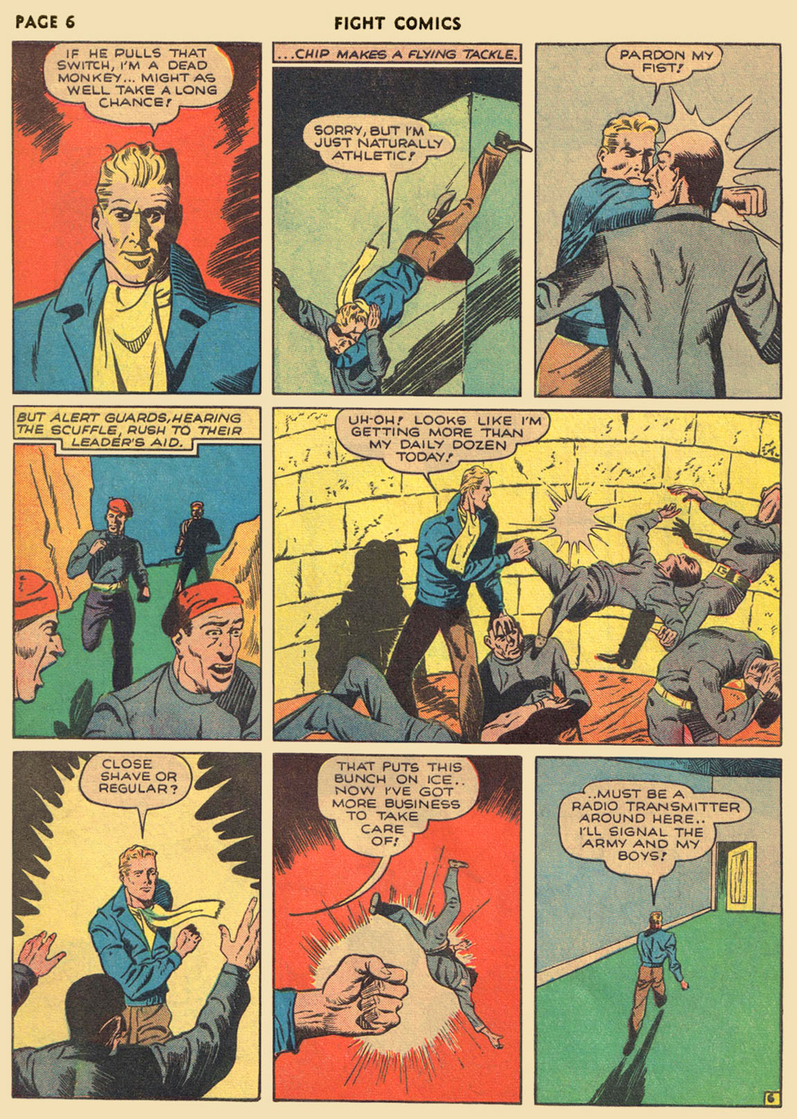 Read online Fight Comics comic -  Issue #12 - 8