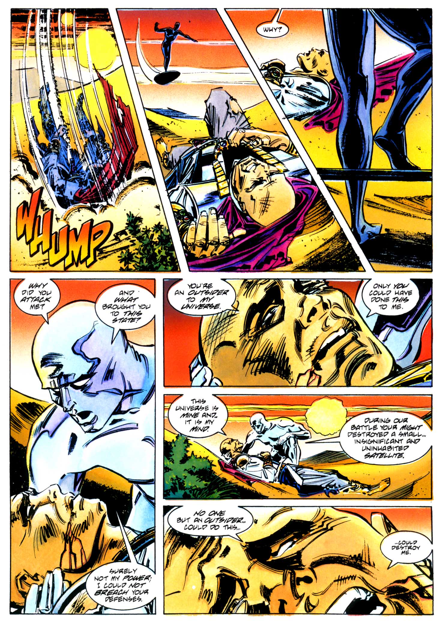 Read online Marvel Graphic Novel comic -  Issue #71 - Silver Surfer - Homecoming - 40