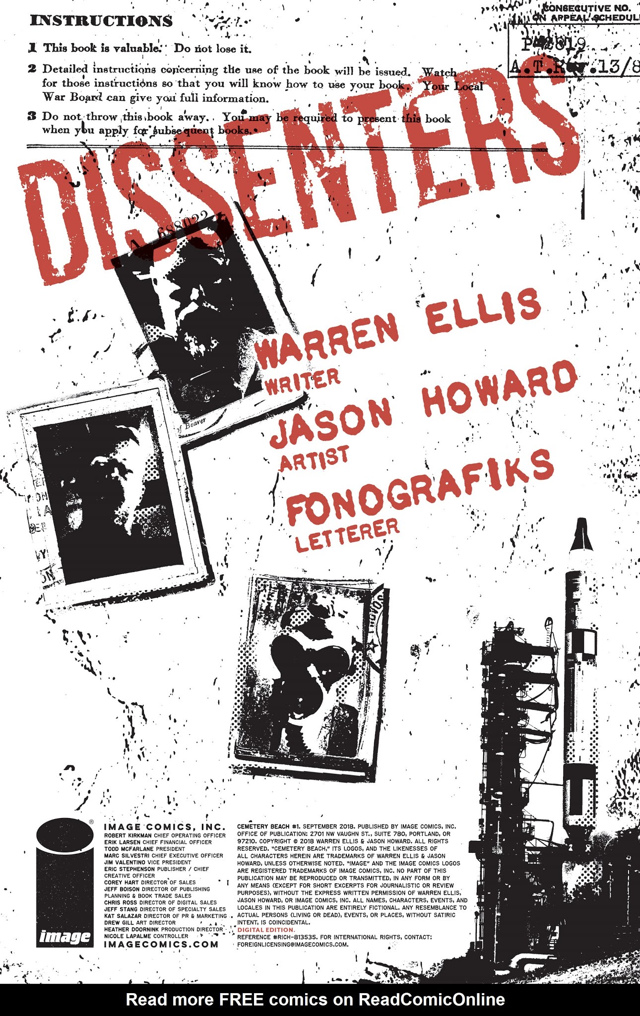 Read online Cemetery Beach comic -  Issue #1 - 2