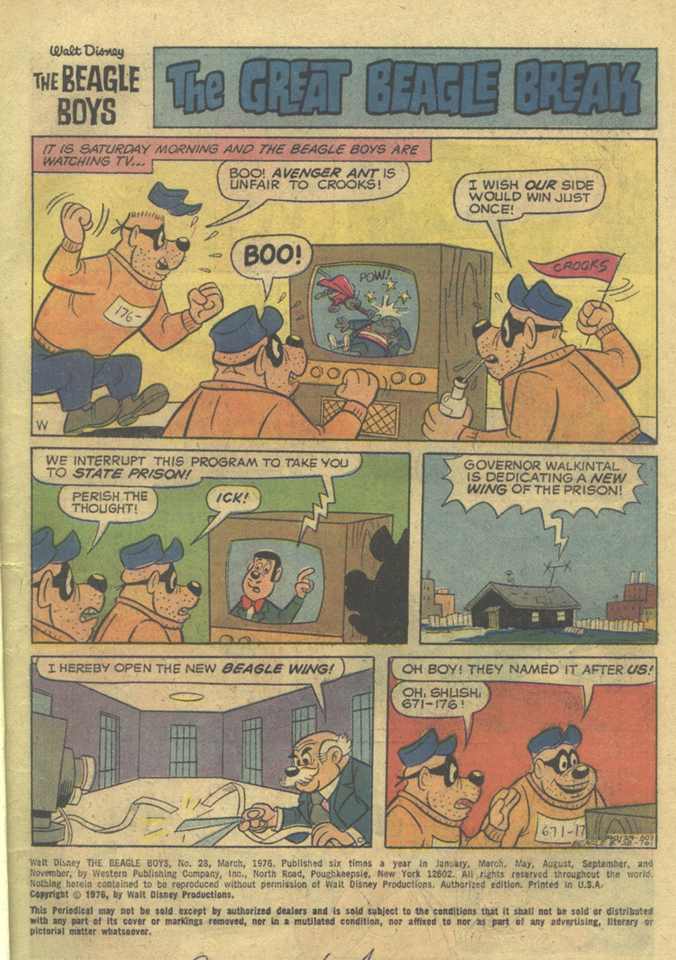 Read online Walt Disney THE BEAGLE BOYS comic -  Issue #28 - 3