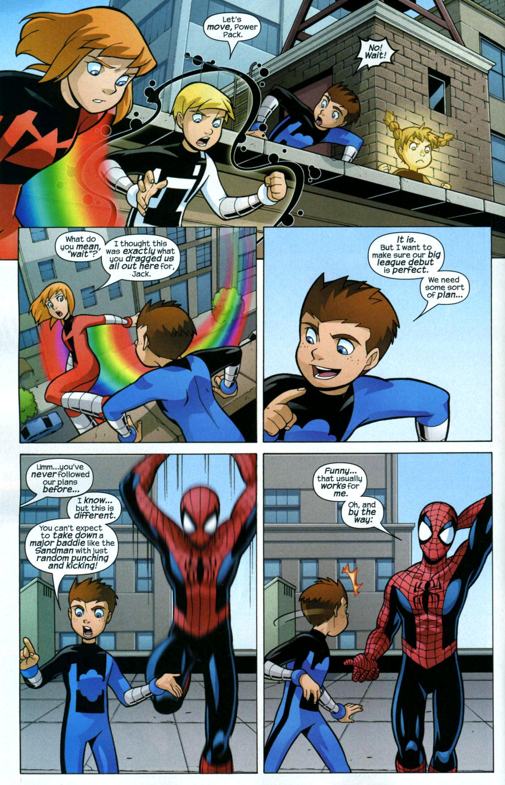 Read online Spider-Man and Power Pack comic -  Issue #1 - 8
