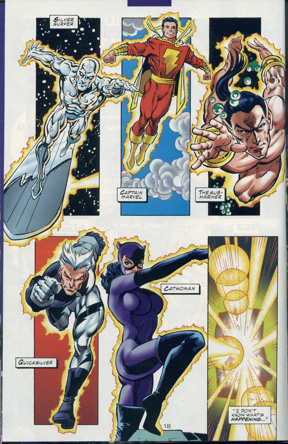 Read online DC vs. Marvel comic -  Issue #1 - 20