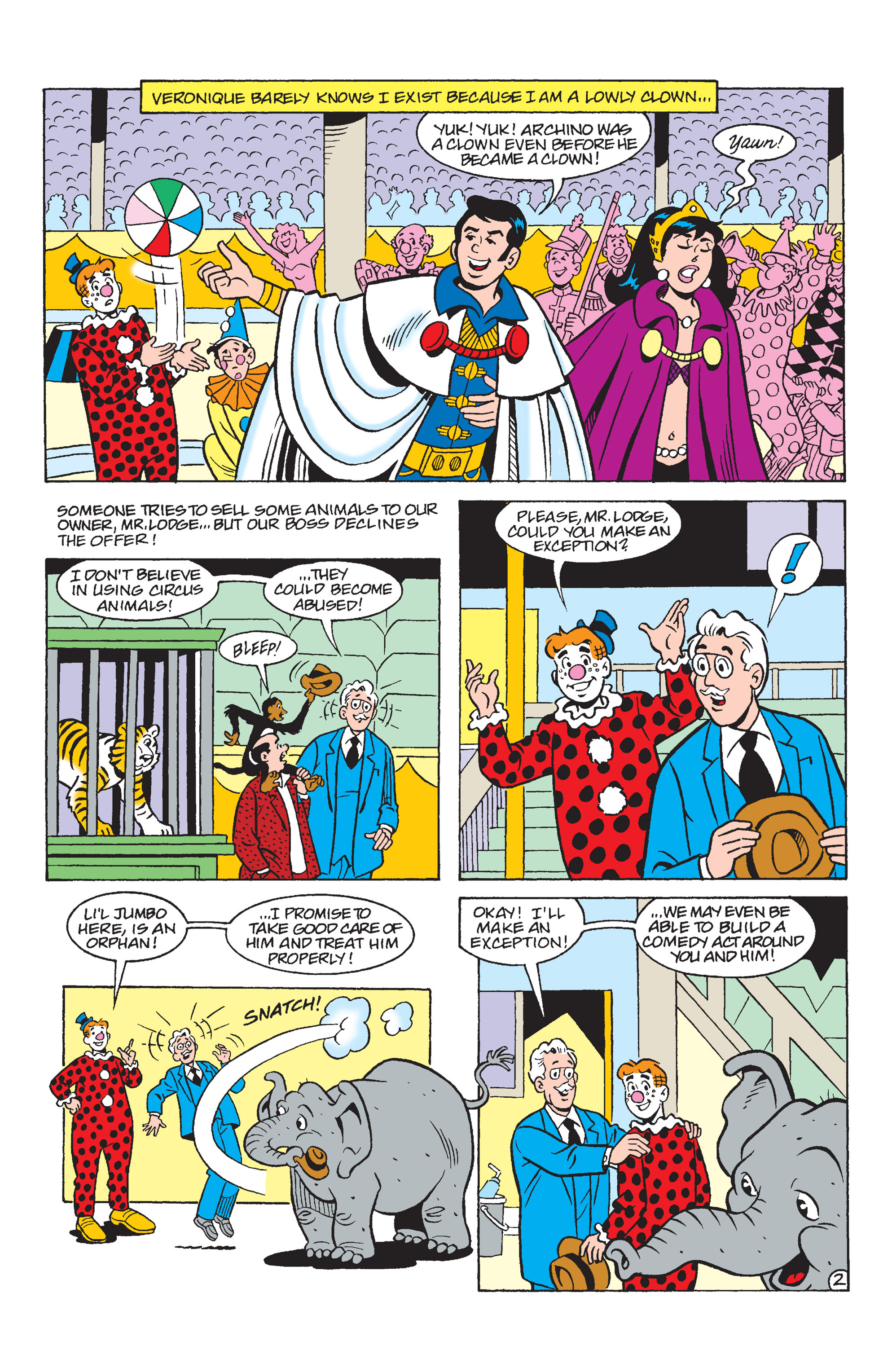 Read online Big Top Archie comic -  Issue # TPB - 63