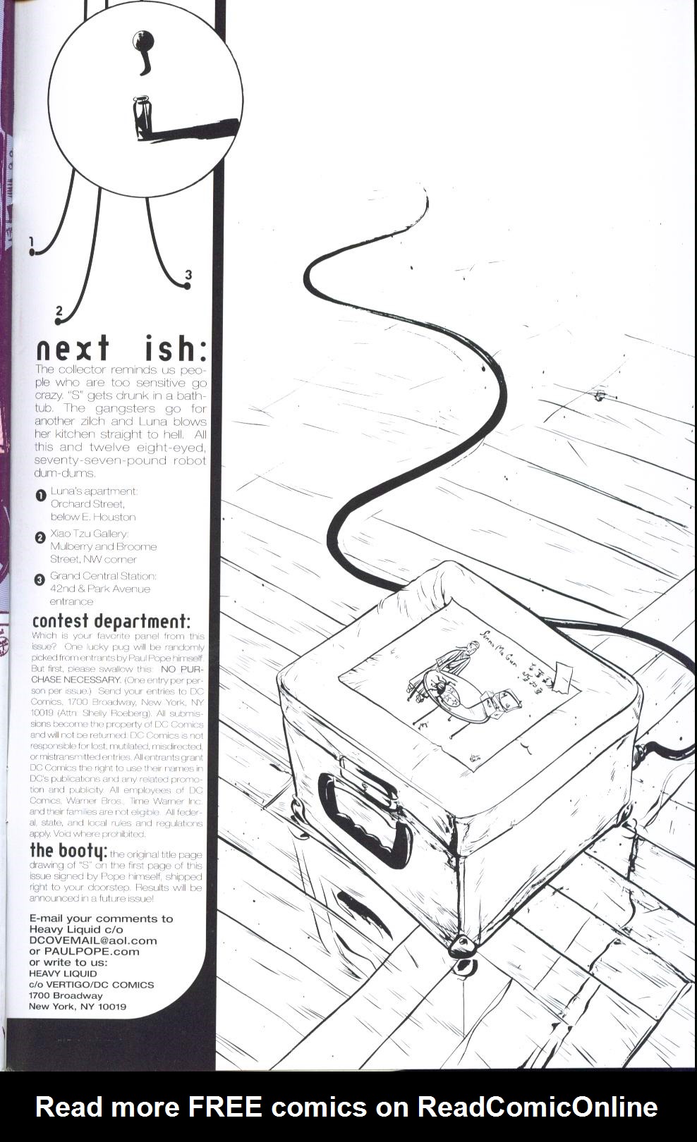 Read online Heavy Liquid comic -  Issue #1 - 51