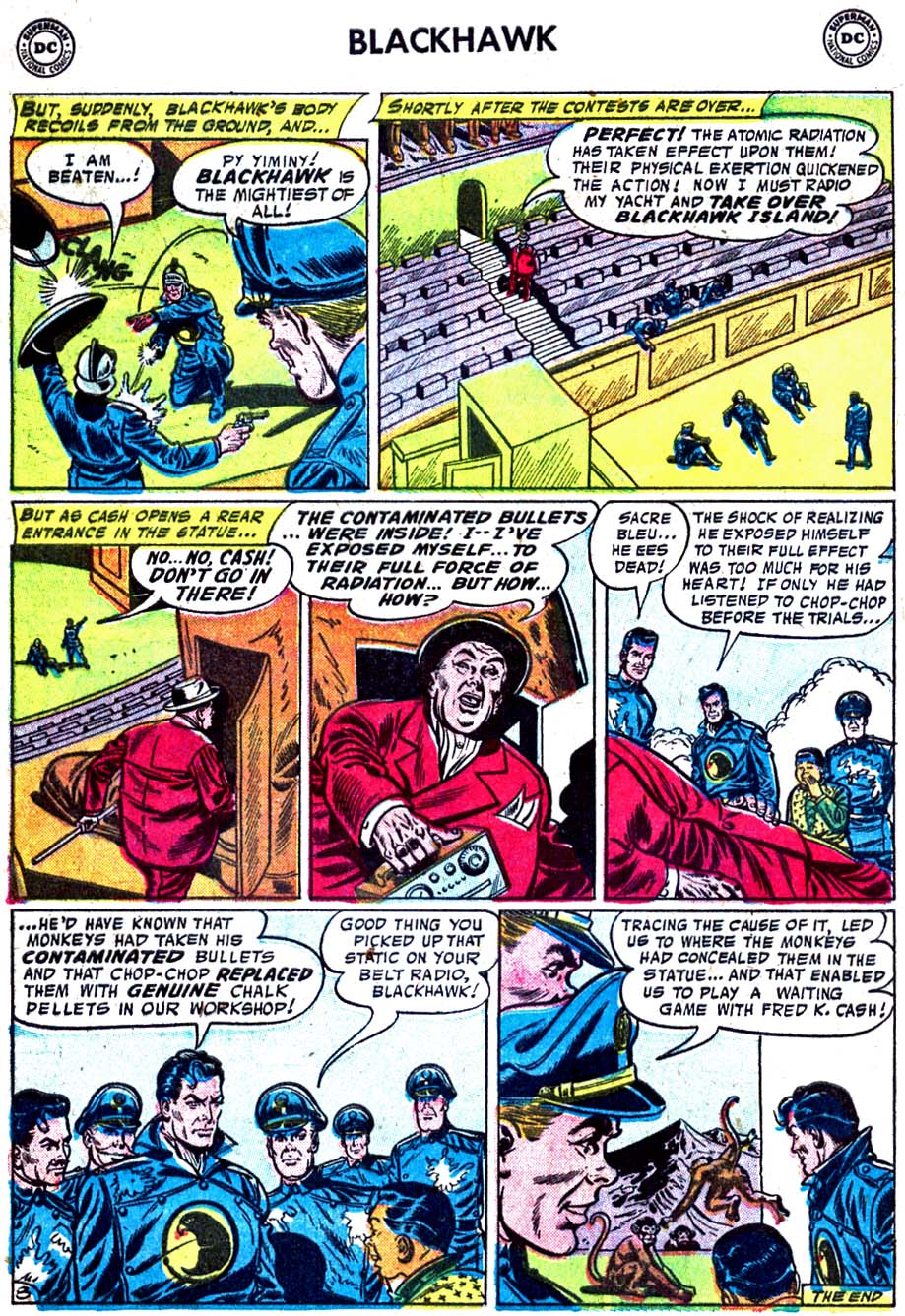 Read online Blackhawk (1957) comic -  Issue #114 - 10