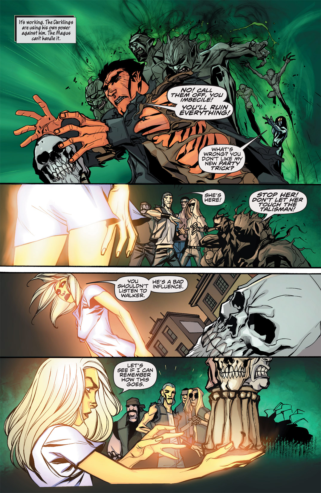 Read online The Darkness: Four Horsemen comic -  Issue #4 - 10